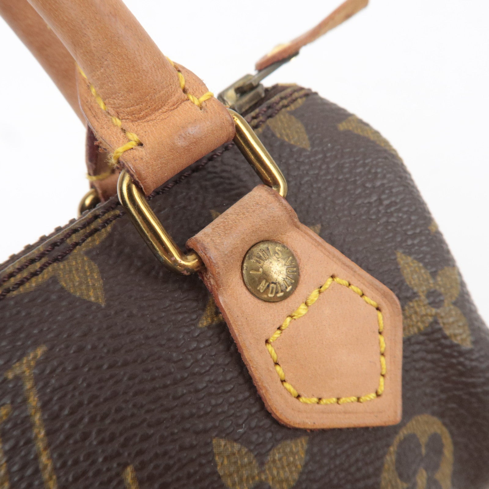 Louis Vuitton Monogram Mini Speedy Handbag M41534