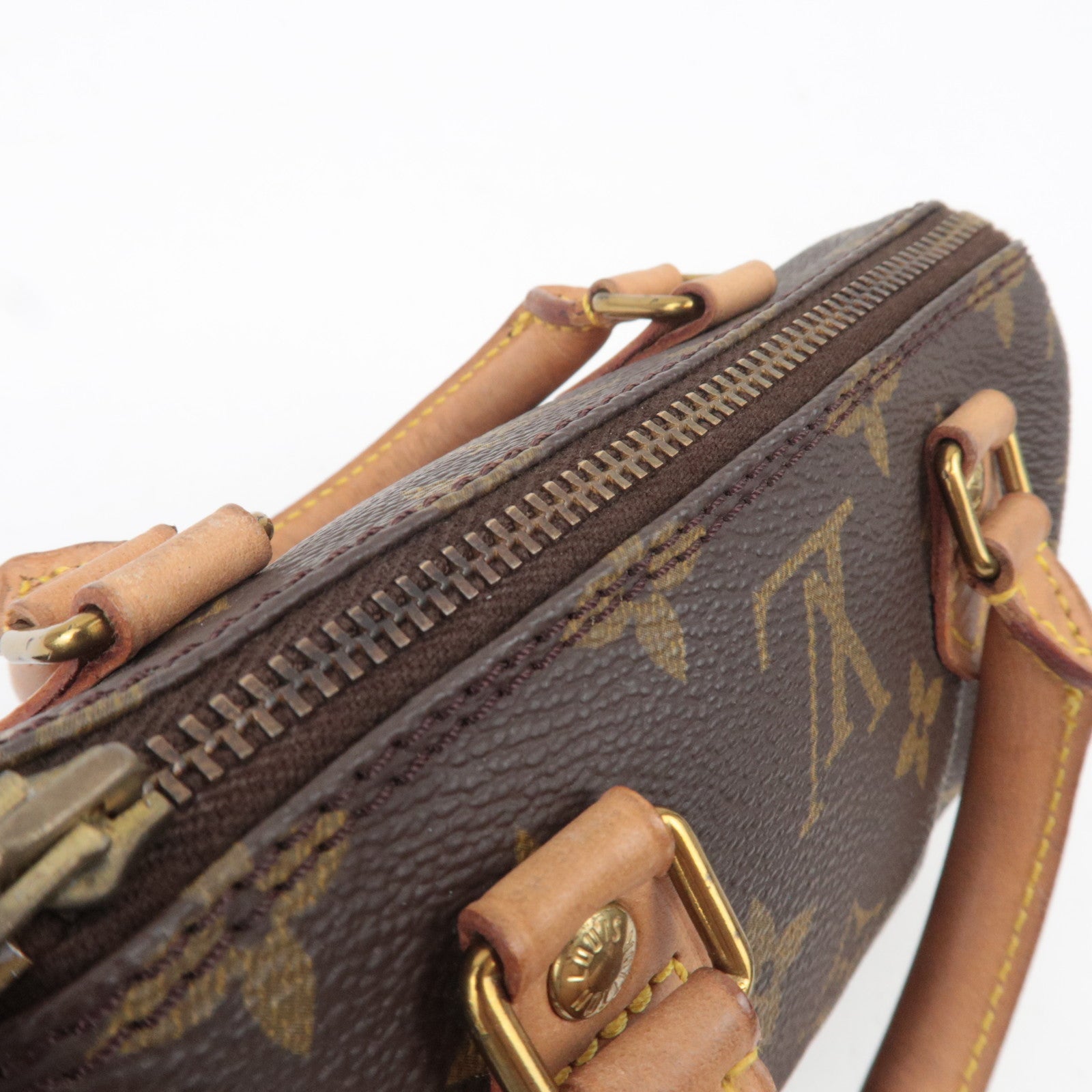 Louis Vuitton Monogram Mini Speedy Handbag M41534