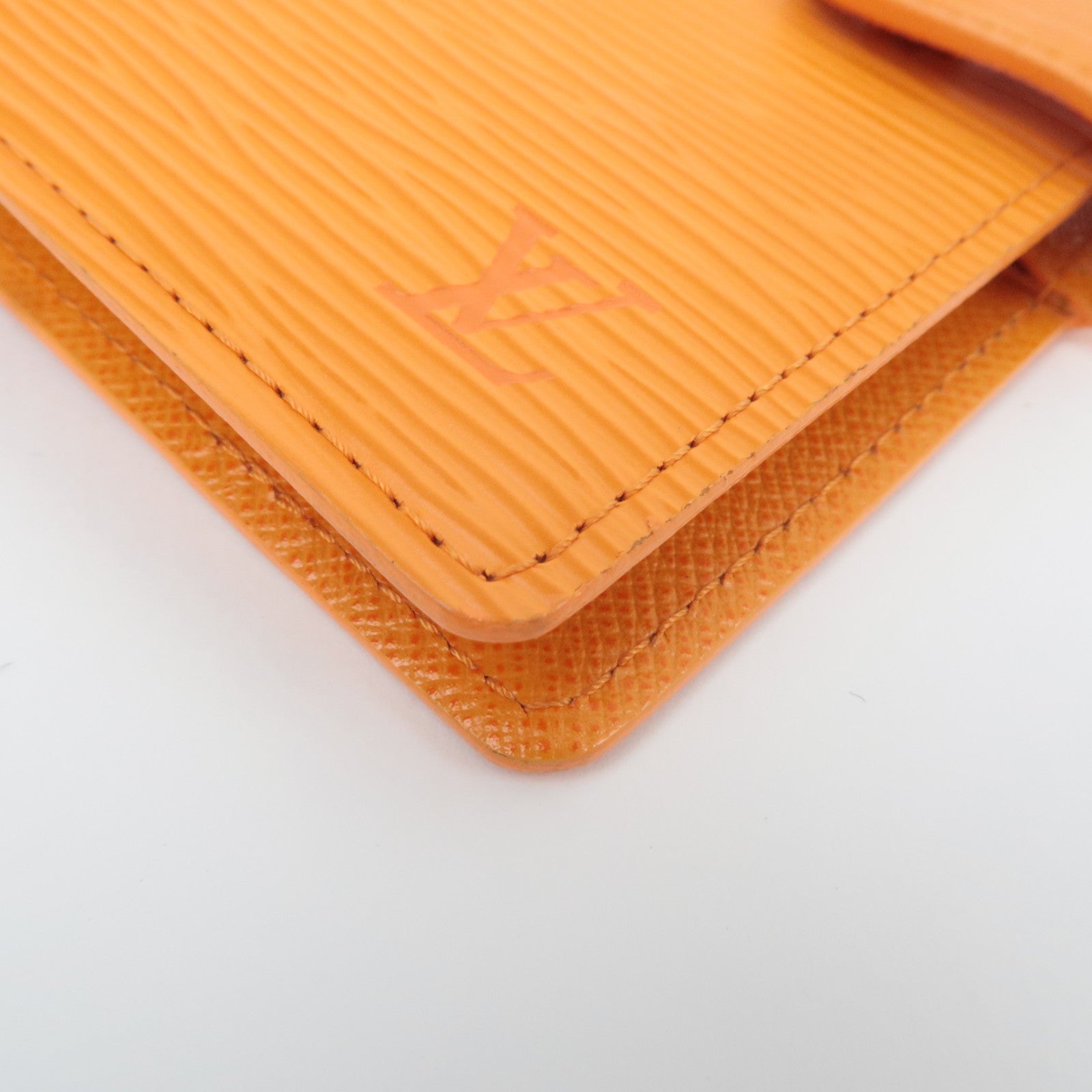 Louis Vuitton Epi Agenda PM Planner Cover Mandarin R2005H