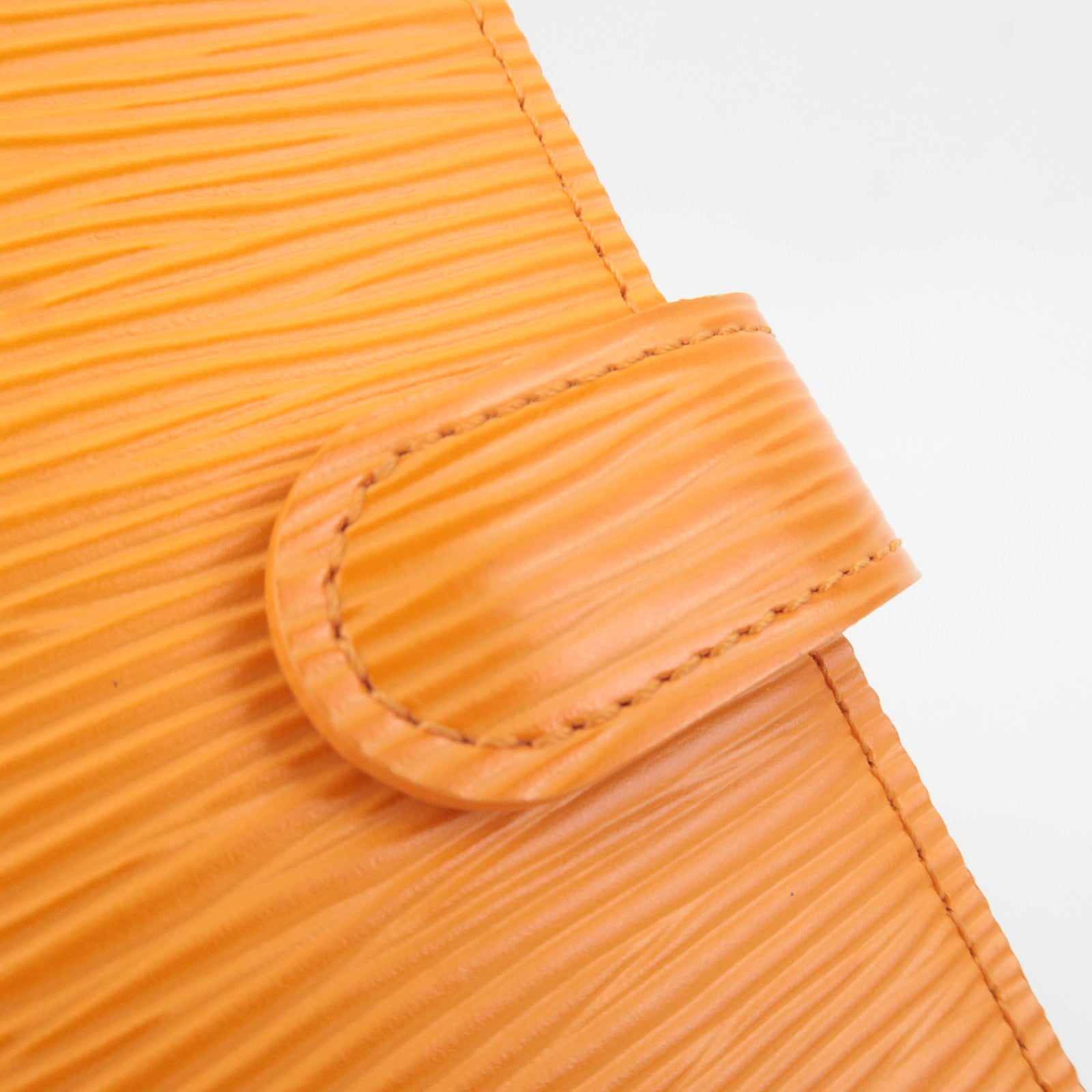 Louis Vuitton Epi Agenda PM Planner Cover Mandarin R2005H