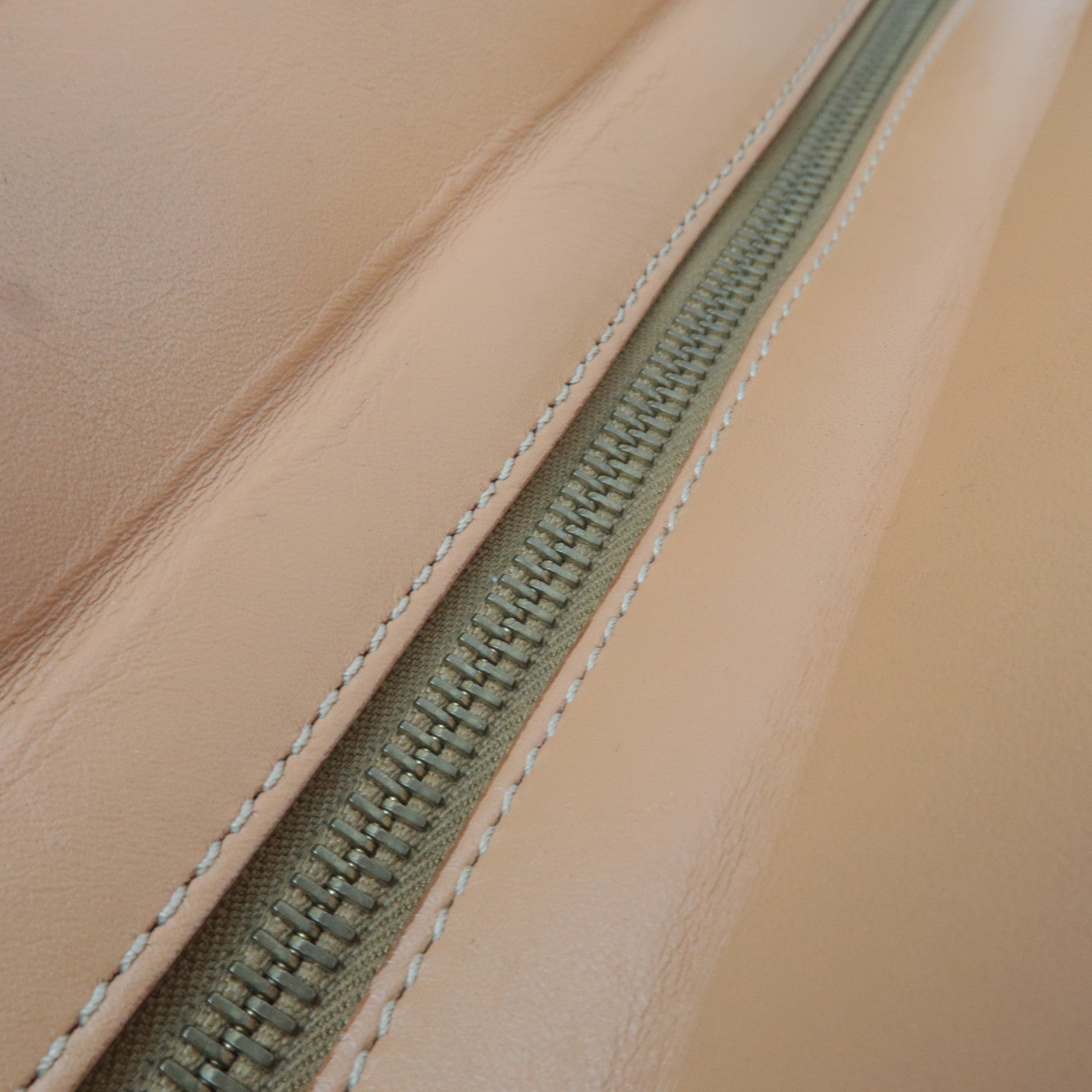 CELINE Macadam PVC Leather Tote Bag Brown