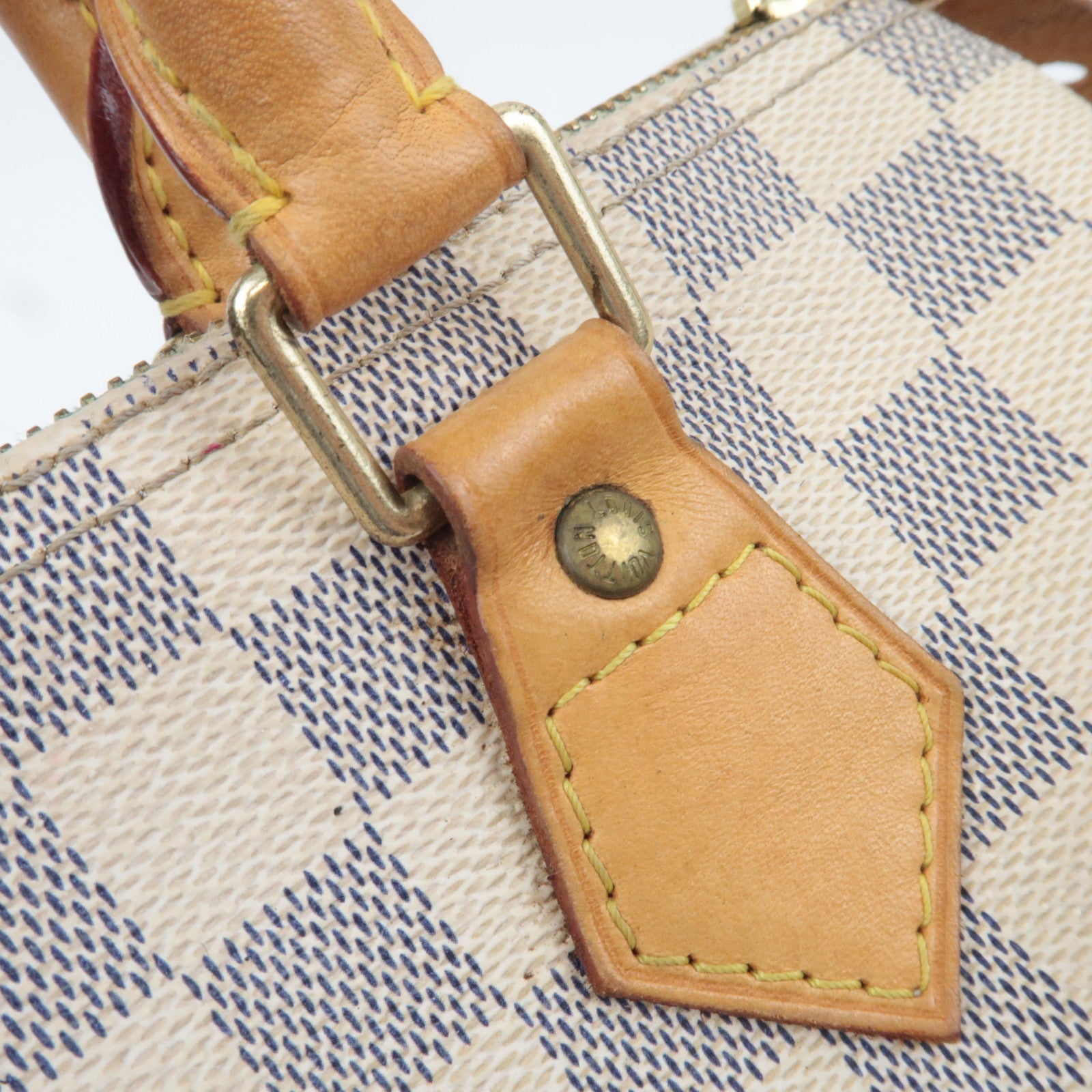 Louis Vuitton Damier Azur Speedy 25 Handbag N41534