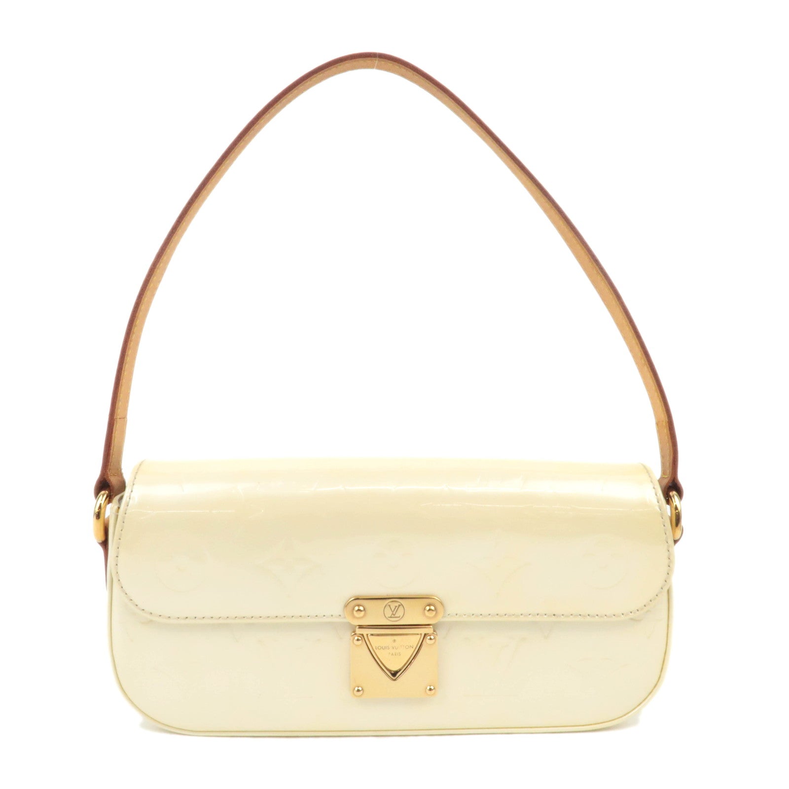 Louis Vuitton Monogram Vernis Malibu Street Shoulder Bag Perle M9150789177
