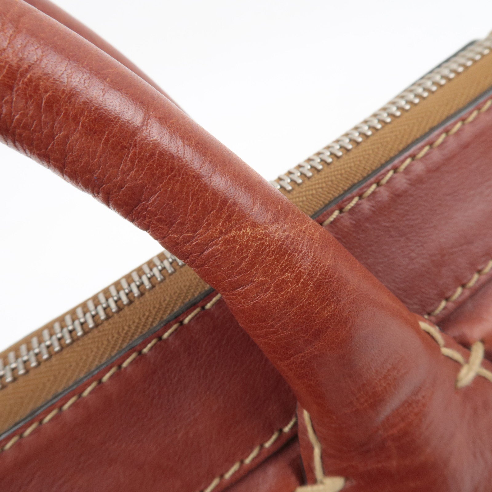 Chloe Edith Leather Handbag Brown