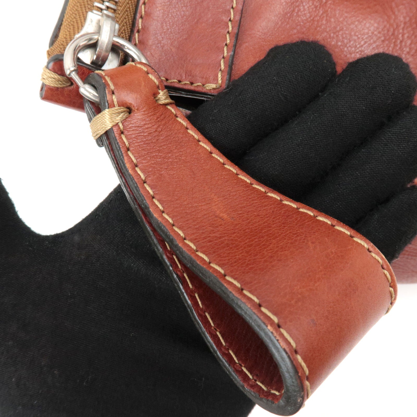 Chloe Edith Leather Handbag Brown