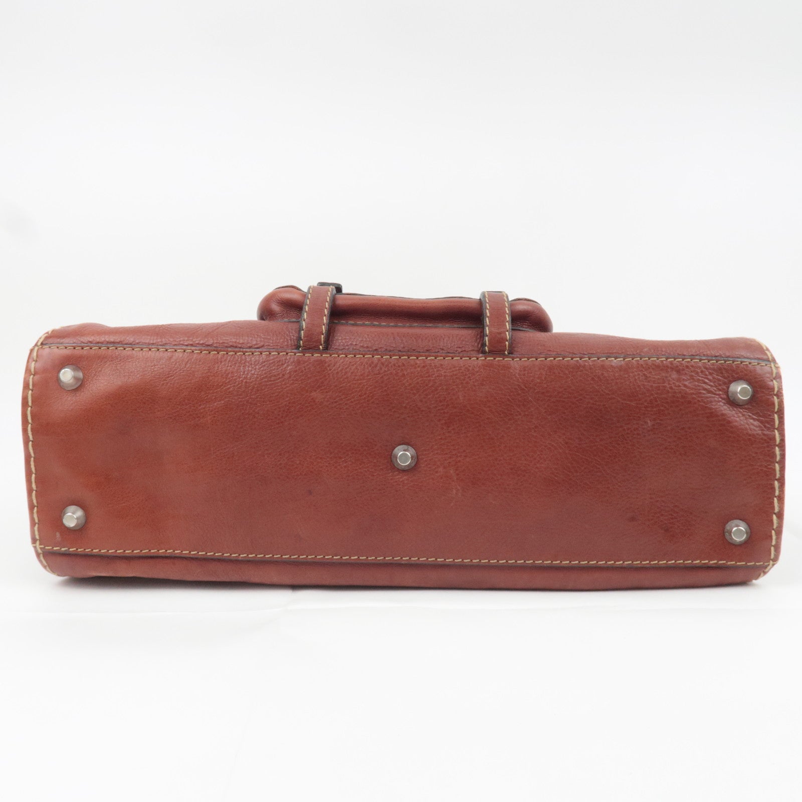 Chloe Edith Leather Handbag Brown