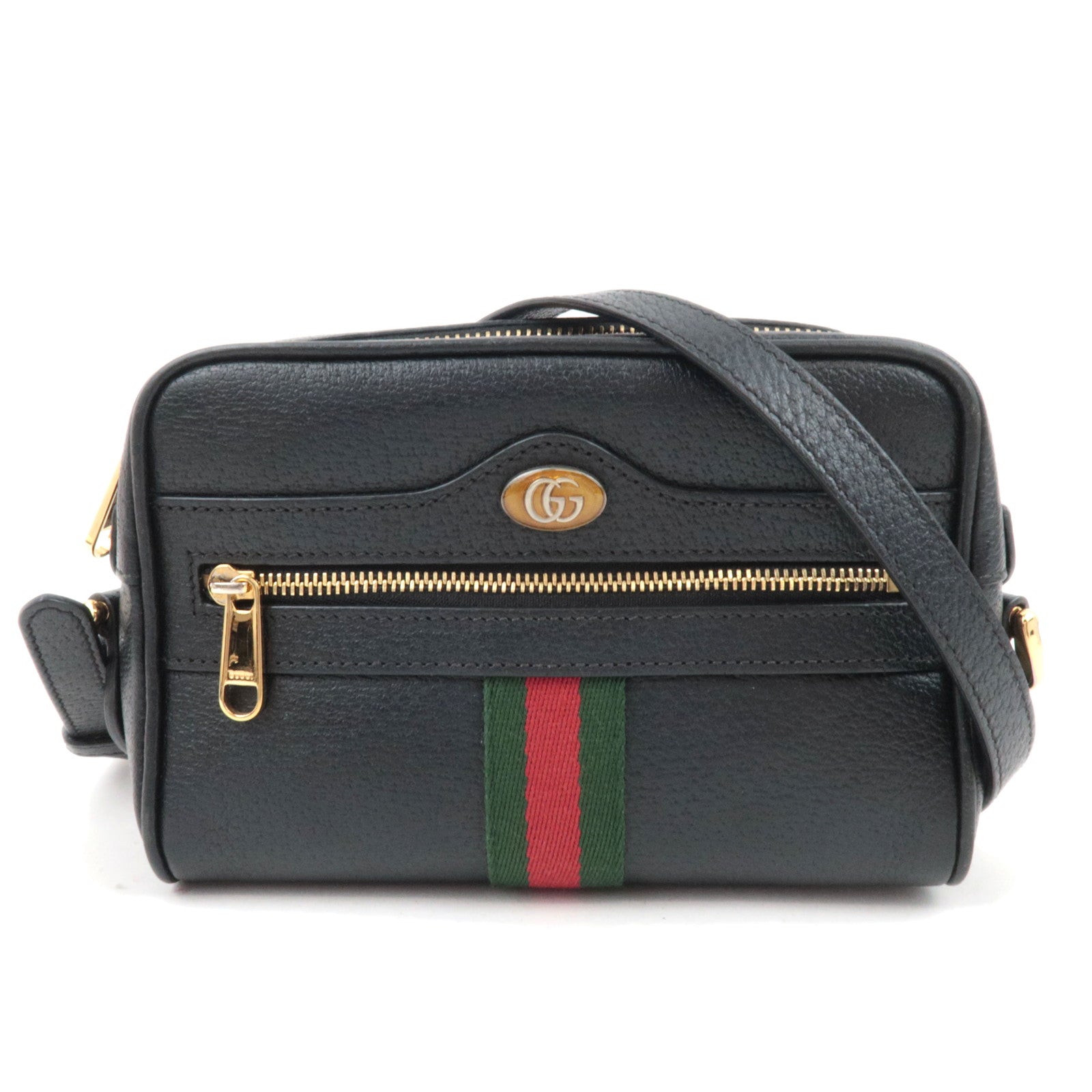 GUCCI Ophidia Sherry Shoulder Bag Black 51735089200
