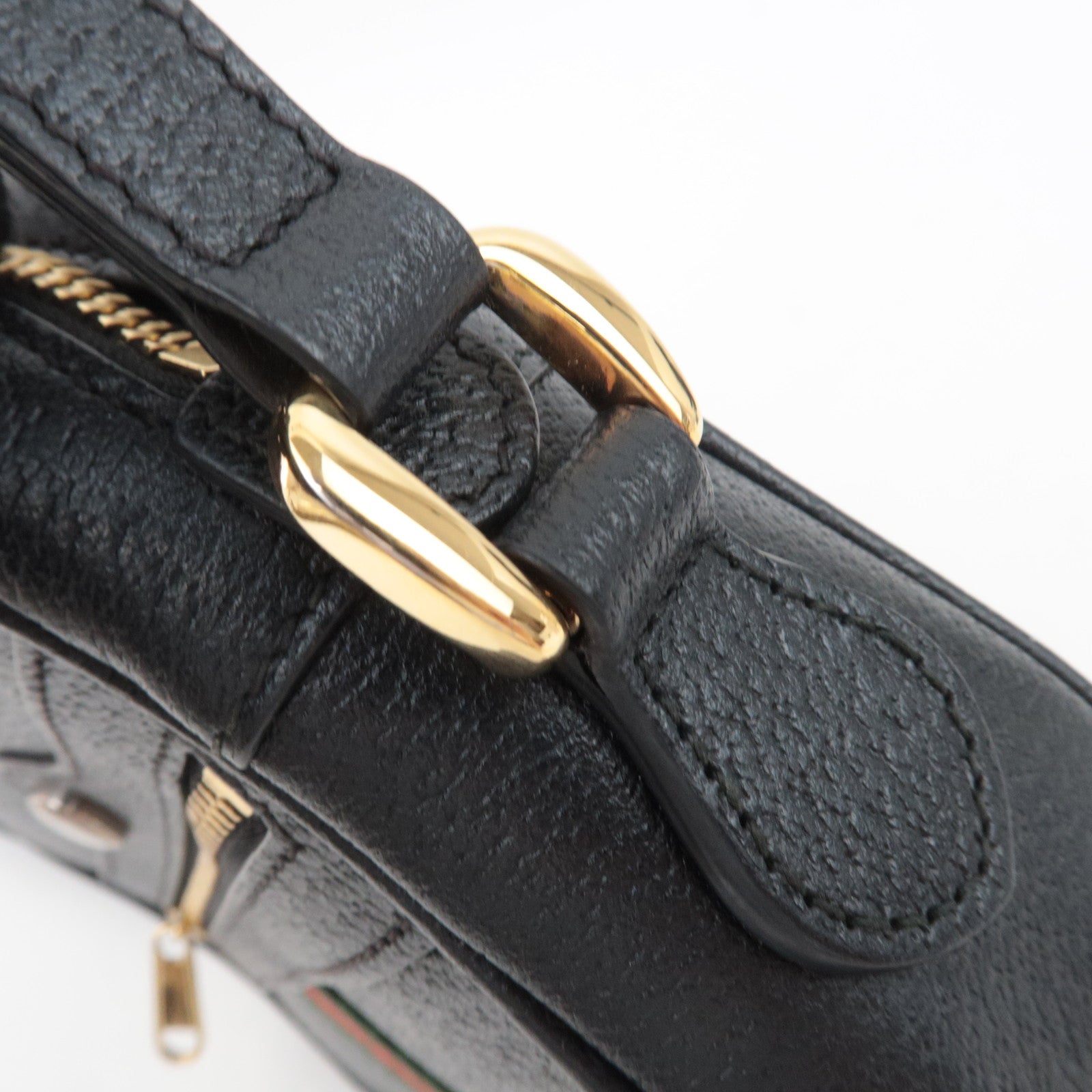 GUCCI Ophidia Sherry Shoulder Bag Black 517350