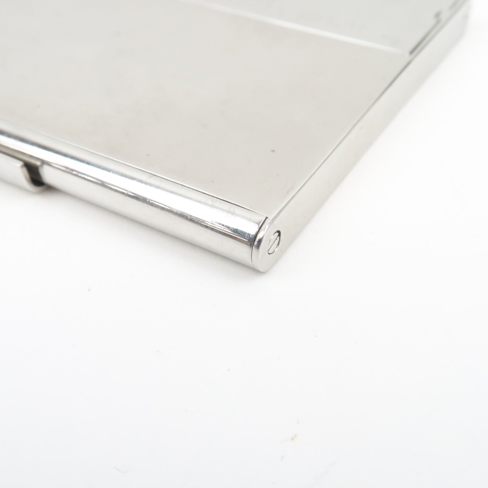 Louis Vuitton Porte Carte Champs Elysees Business Card Holder Silver Metal M65227