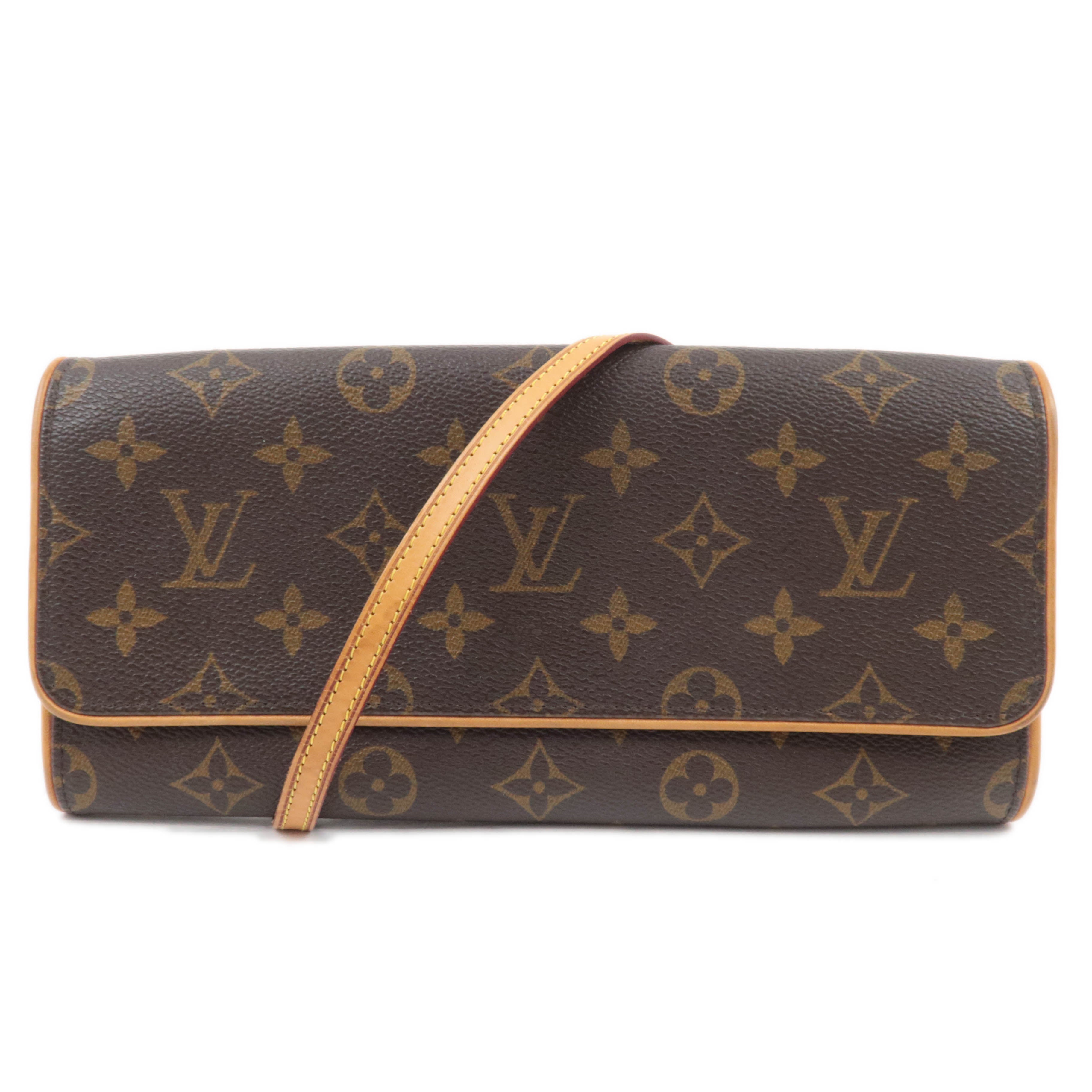 Louis Vuitton Monogram Pochette Twin GM Shoulder Bag M5185289241
