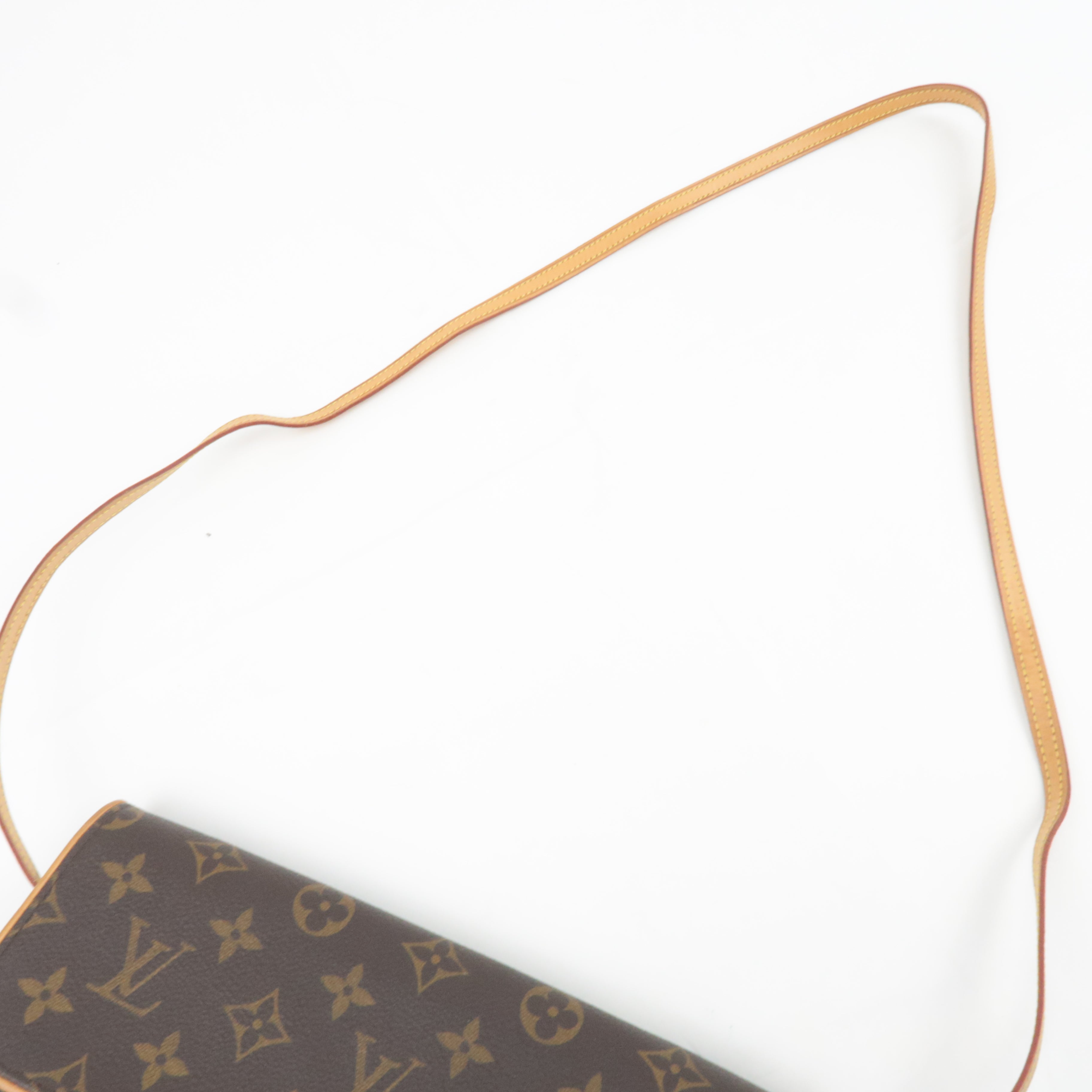 Louis Vuitton Monogram Pochette Twin GM Shoulder Bag M51852
