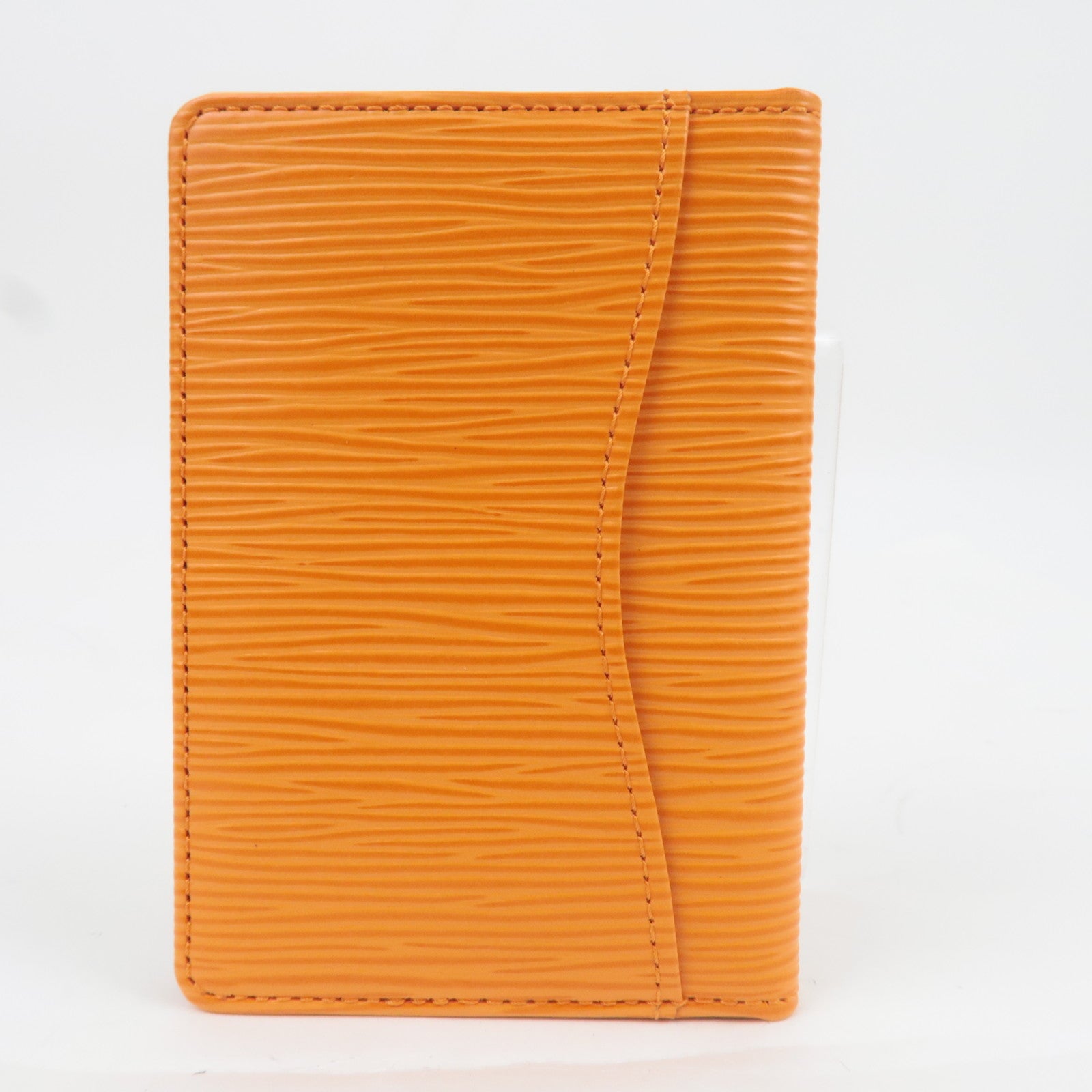 Louis Vuitton Epi Organizer De Poche Card Case Mandarin M6358H