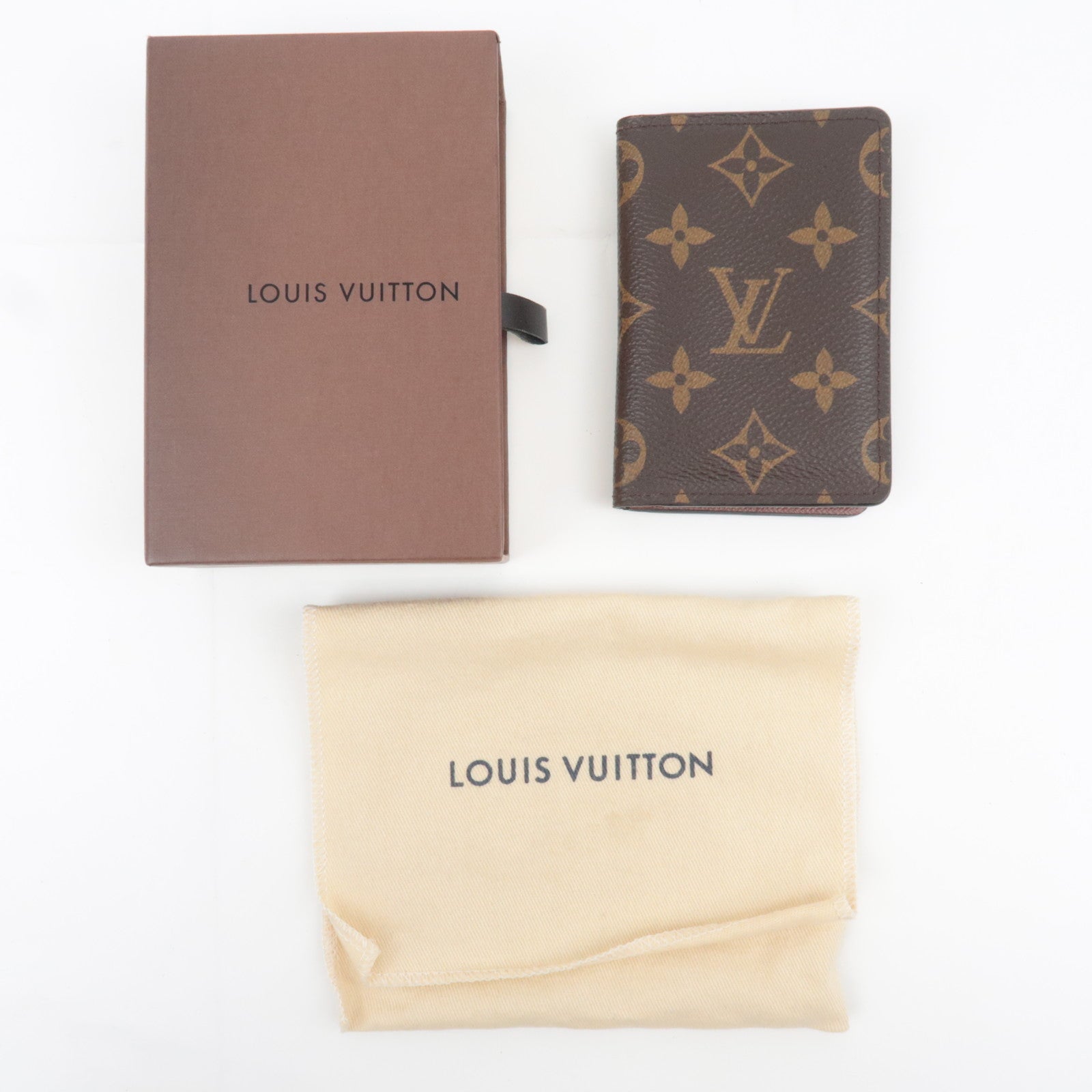 Louis Vuitton Monogram Organizer De Poche Card Case M60502