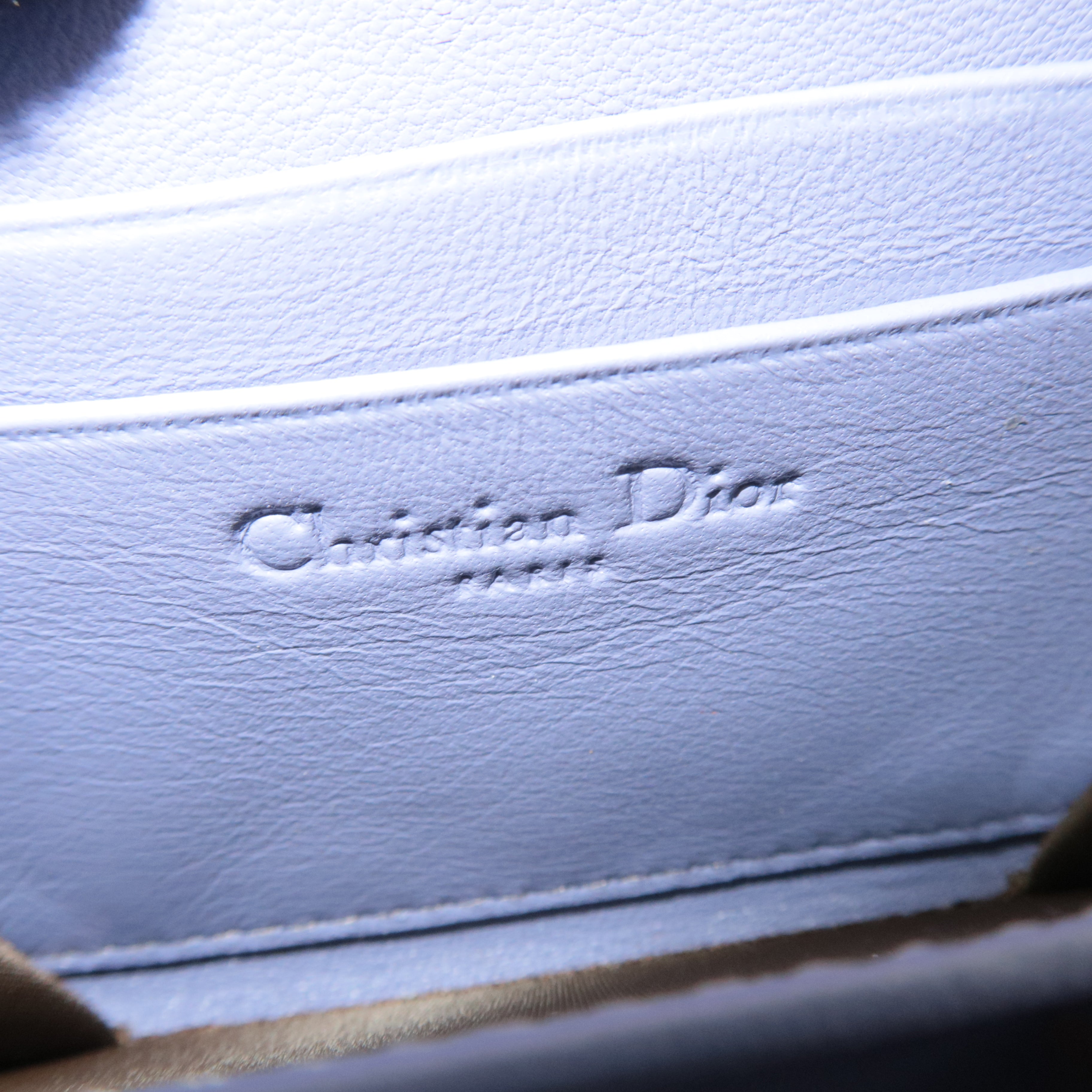 Christian Dior Trotter Patent Coin Case Pink