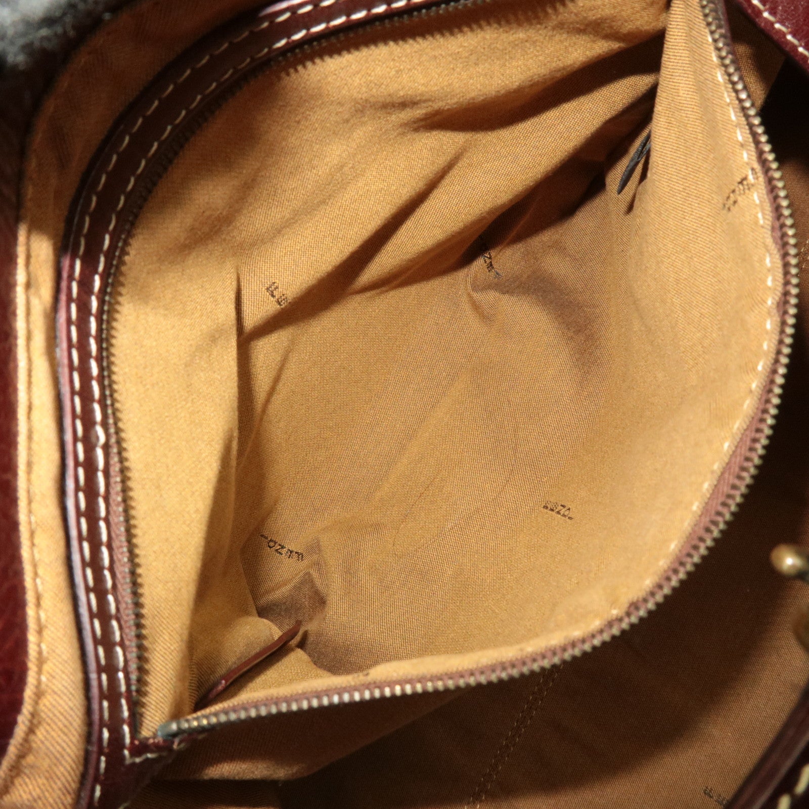 FENDI Etonico Canvas Leather Tote Bag Brown 8BN162
