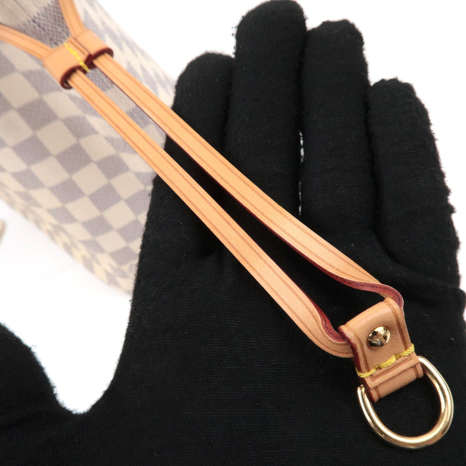 Louis Vuitton Damier Azur Neverfull MM Tote Bag N41361