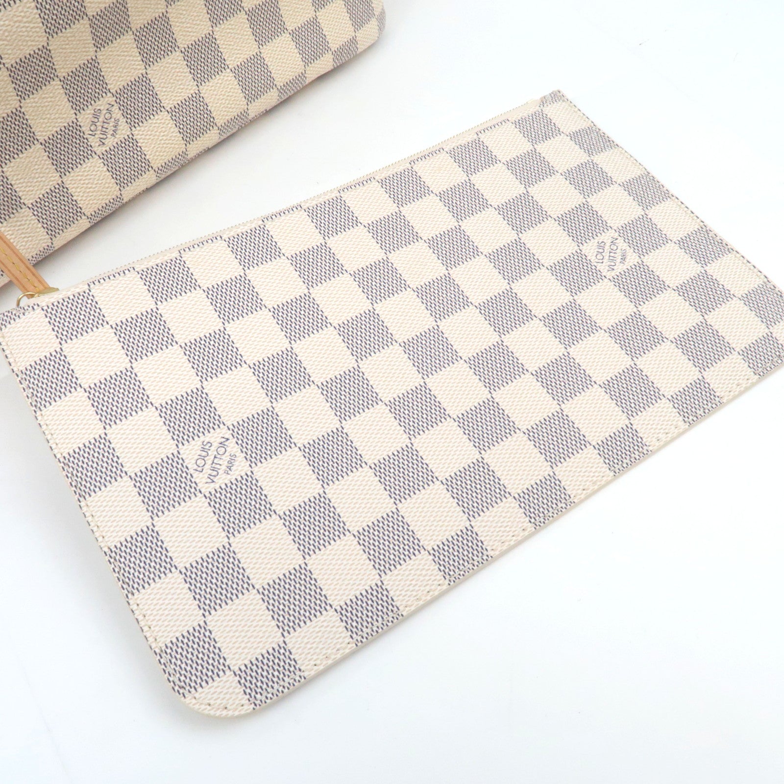 Louis Vuitton Damier Azur Neverfull MM Tote Bag N41361
