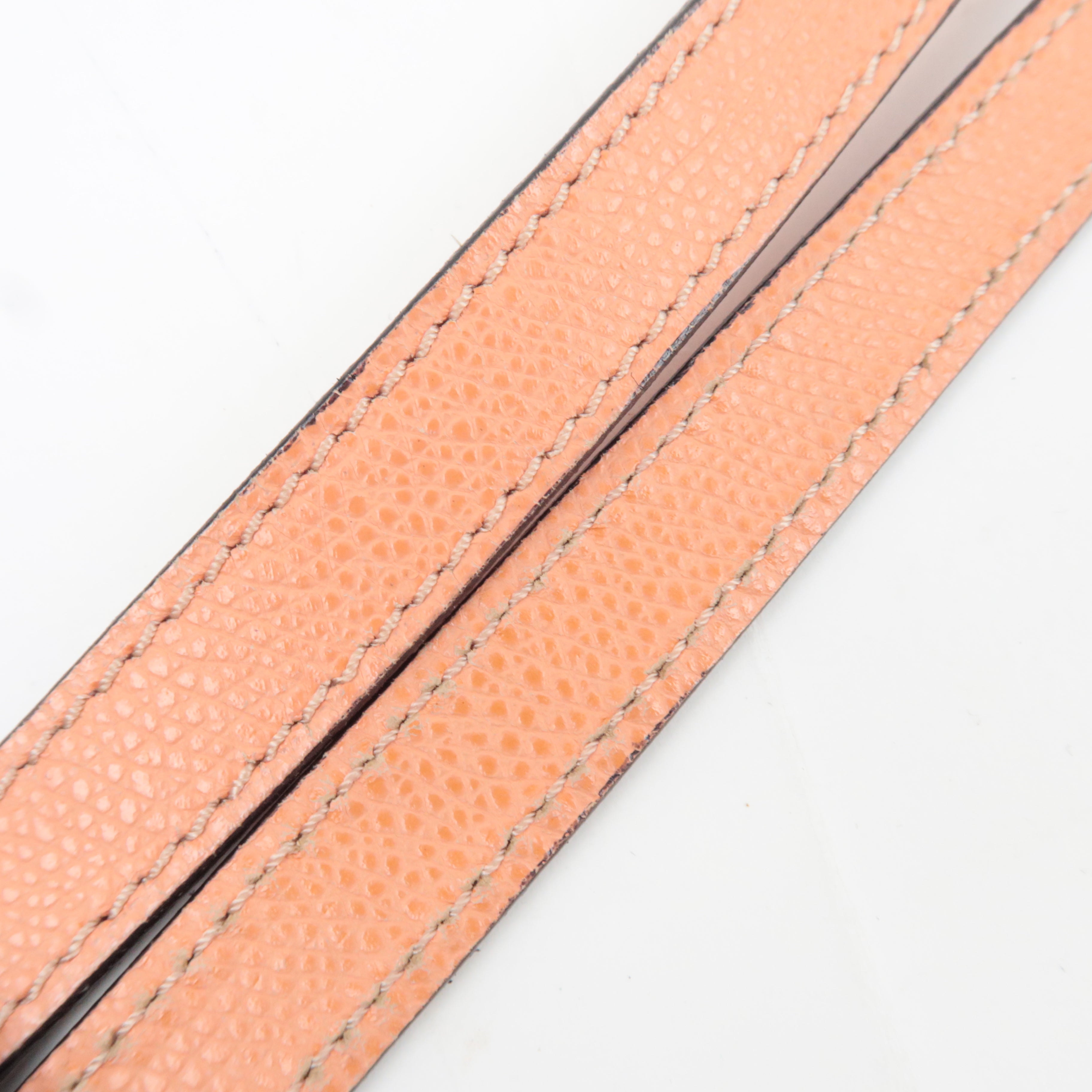 CELINE 2Way Leather Handbag Salmon Pink