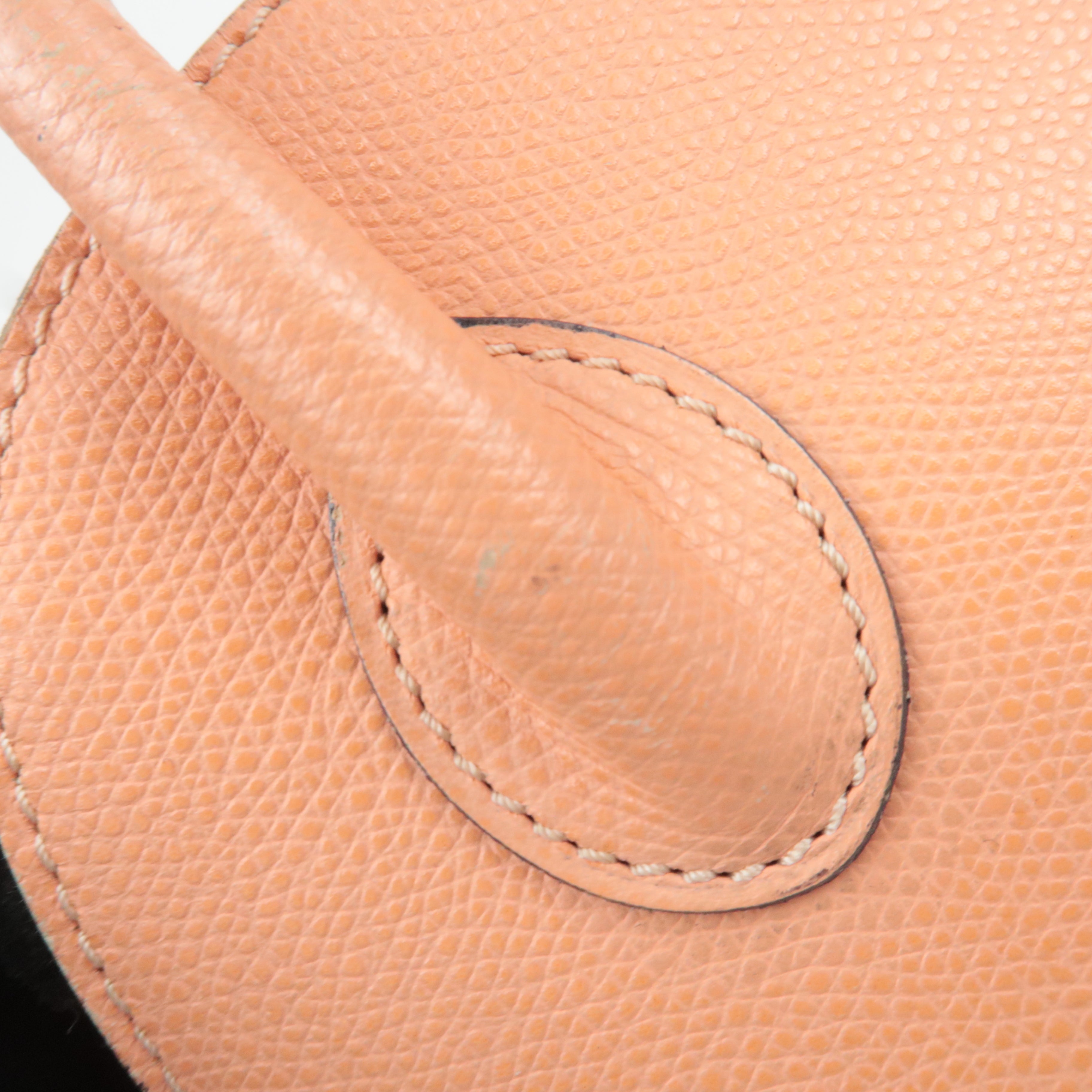 CELINE 2Way Leather Handbag Salmon Pink