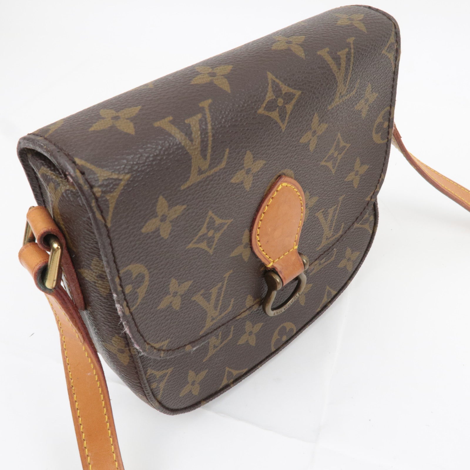 Louis Vuitton Monogram Saint Cloud PM Shoulder Bag M51244