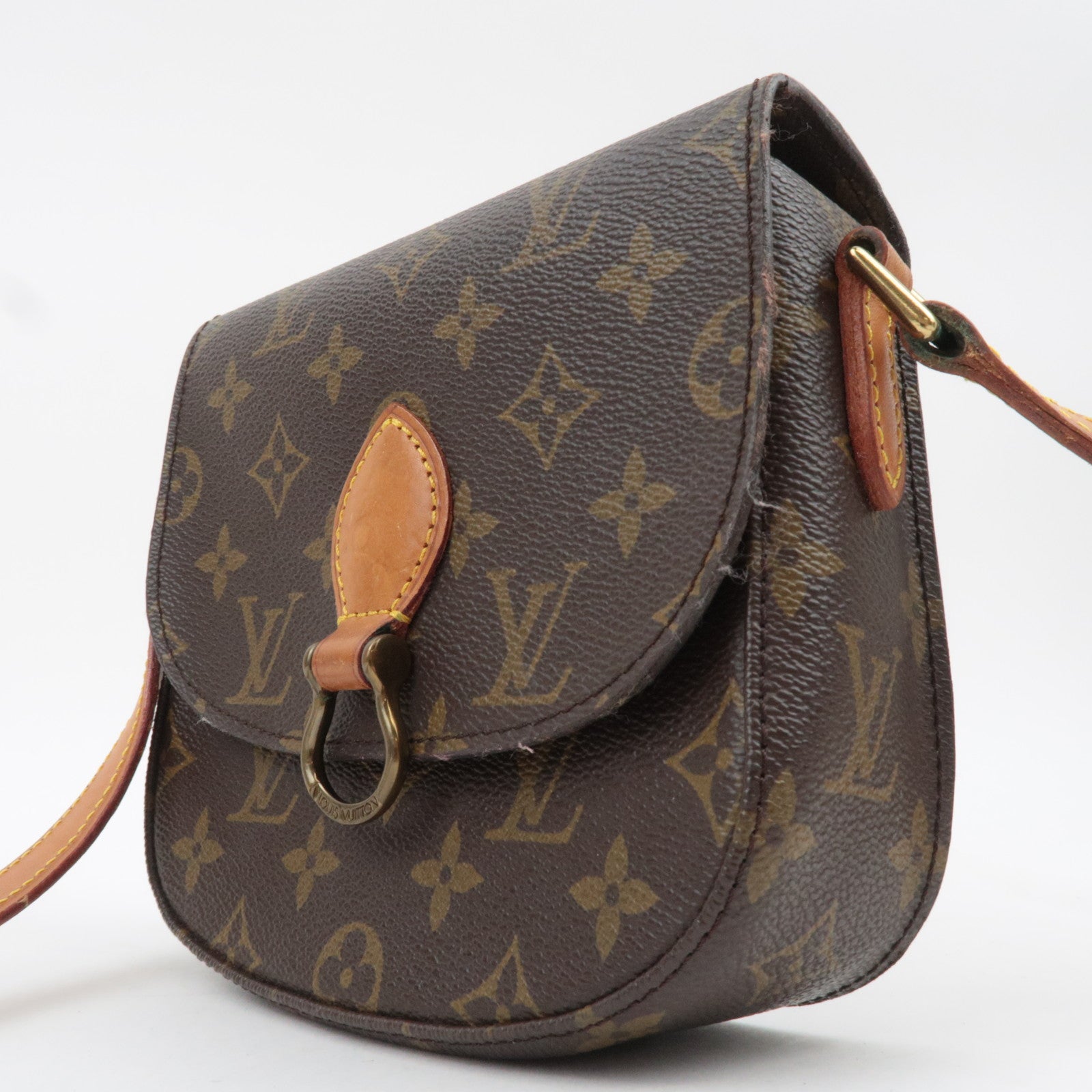 Louis Vuitton Monogram Saint Cloud PM Shoulder Bag M51244