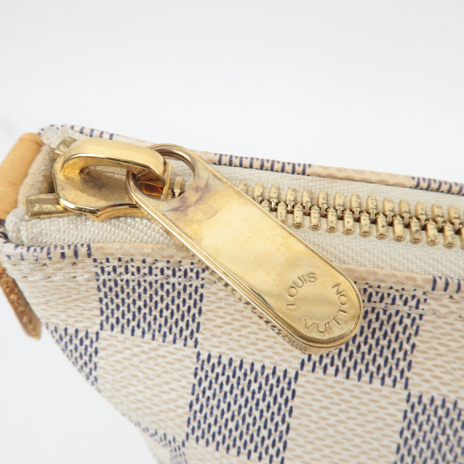 Louis Vuitton Damier Azur Saleya MM Tote Bag N51185