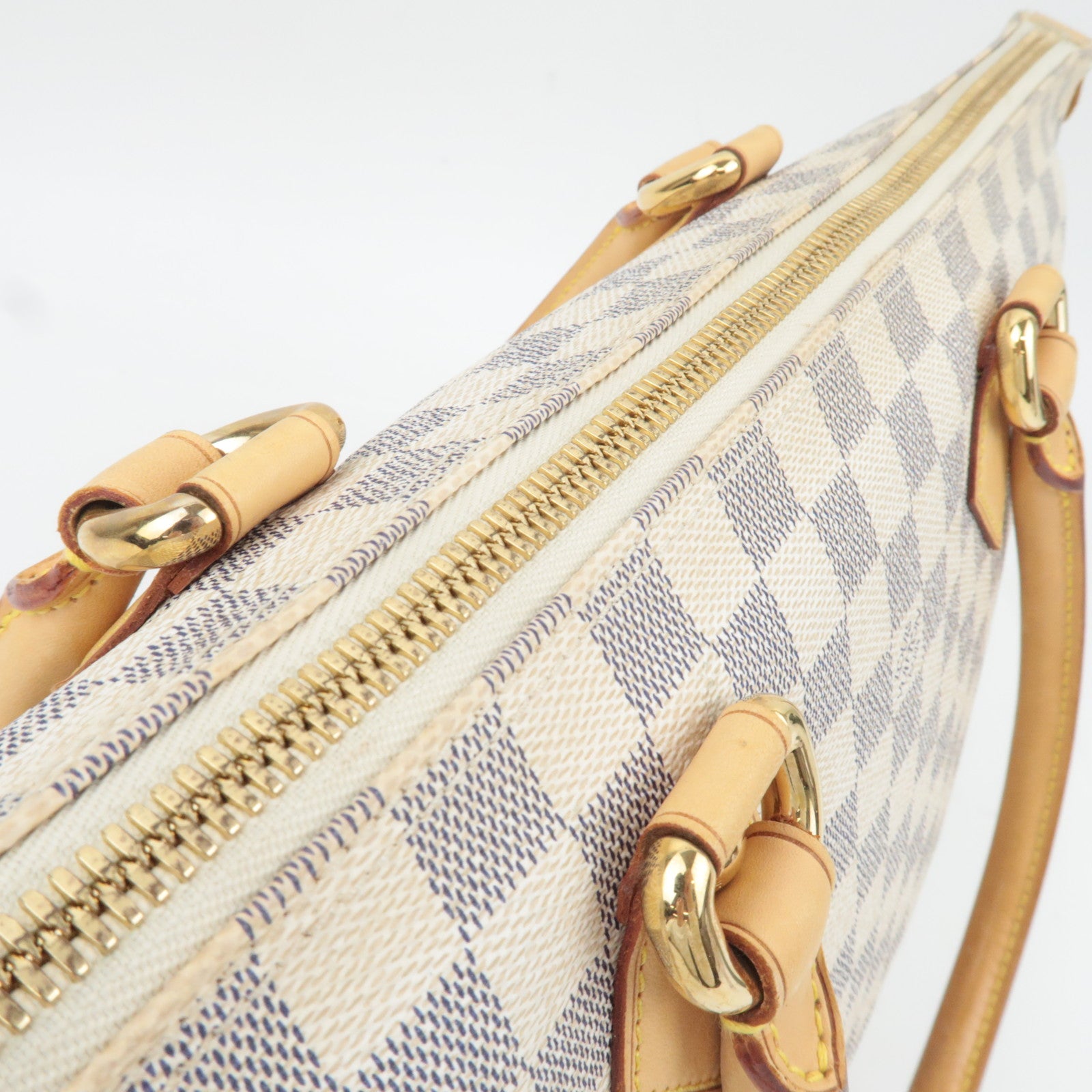 Louis Vuitton Damier Azur Saleya MM Tote Bag N51185