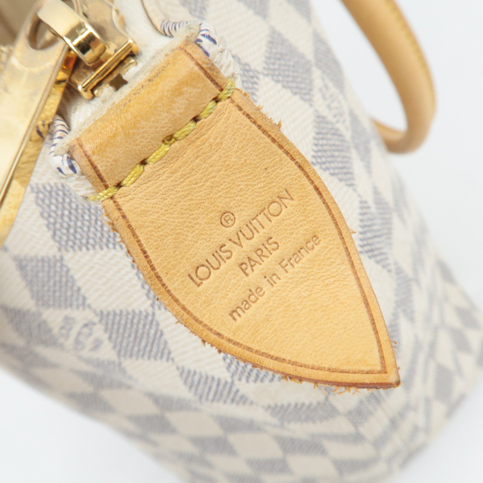 Louis Vuitton Damier Azur Saleya MM Tote Bag N51185