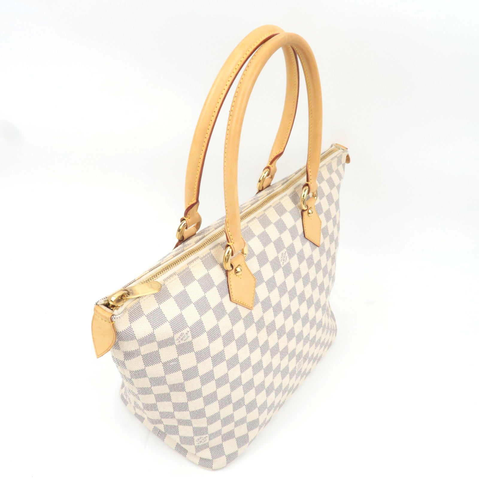 Louis Vuitton Damier Azur Saleya MM Tote Bag N51185