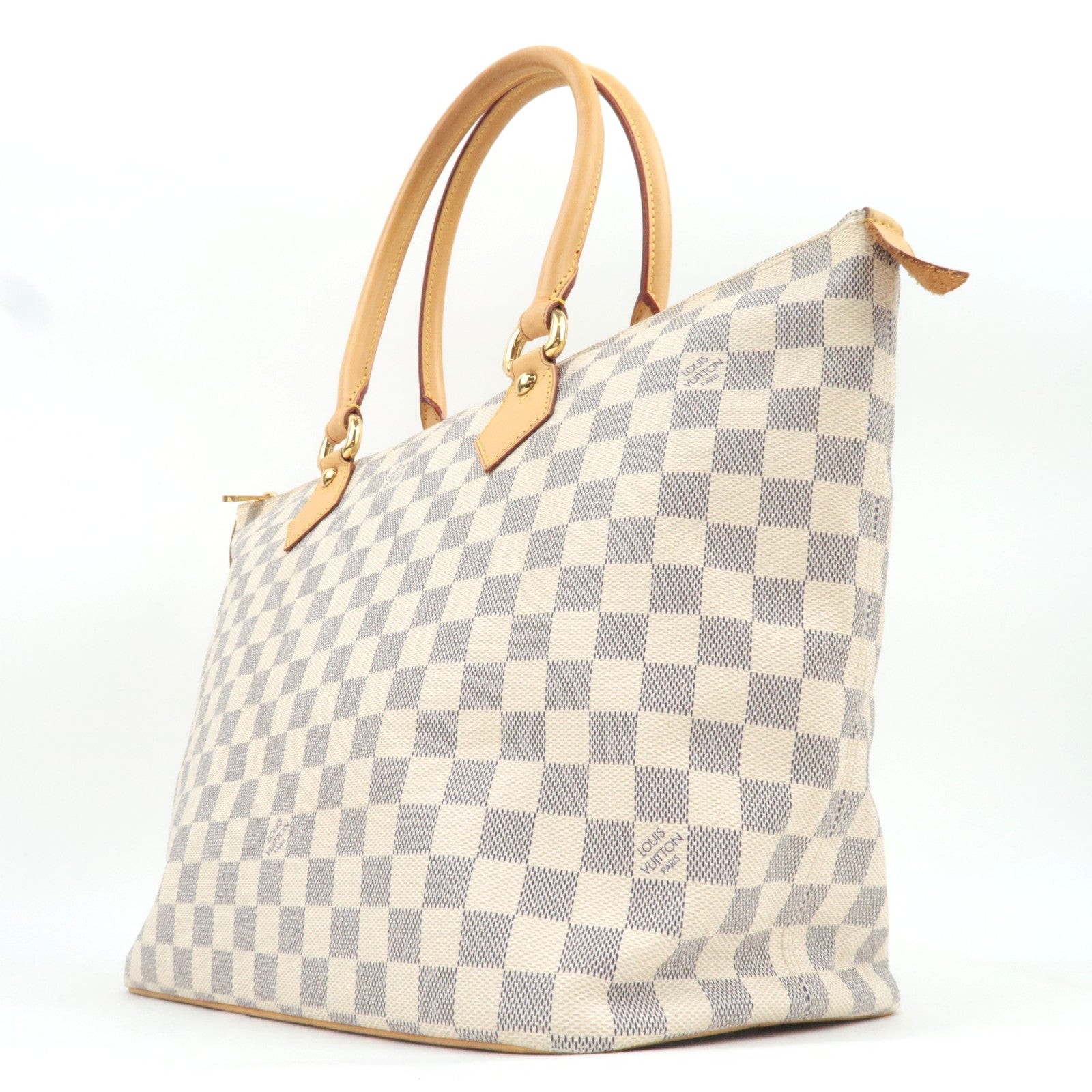Louis Vuitton Damier Azur Saleya MM Tote Bag N51185