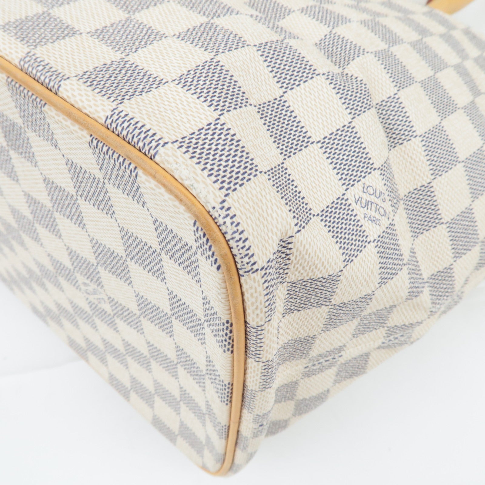 Louis Vuitton Damier Azur Saleya MM Tote Bag N51185