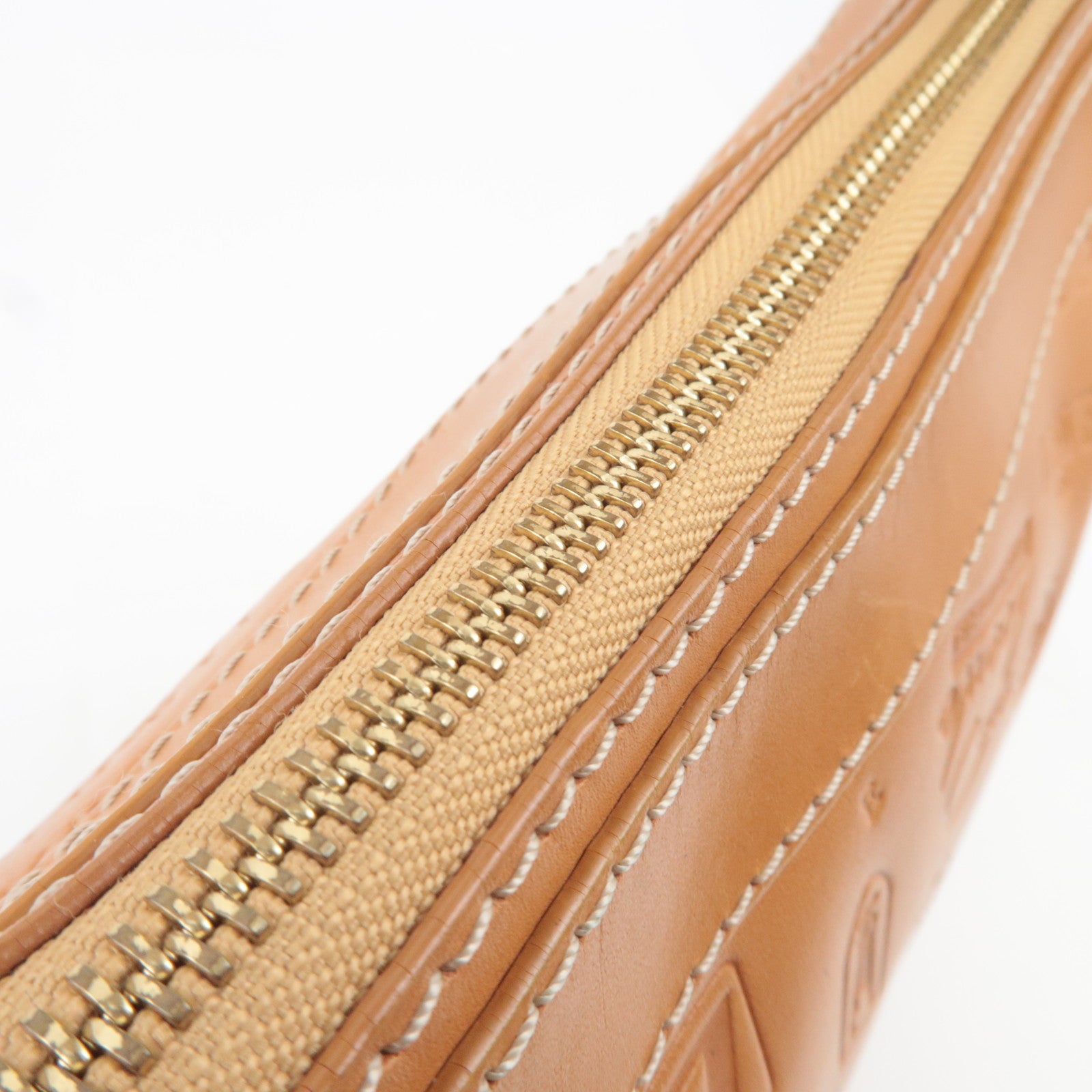 LOEWE 160 ANIVERSARIO Leather Shoulder Bag Brown