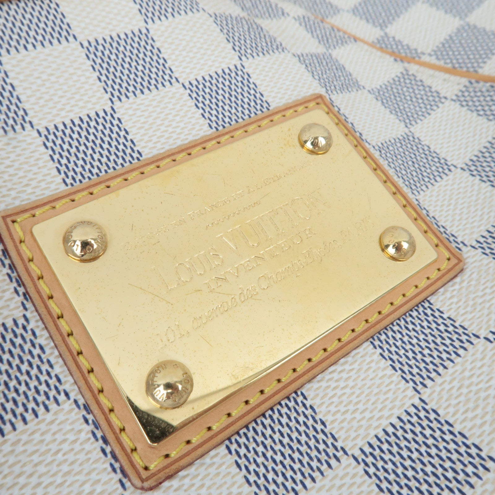 Louis Vuitton Damier Azur Galliera PM Shoulder Bag N55215