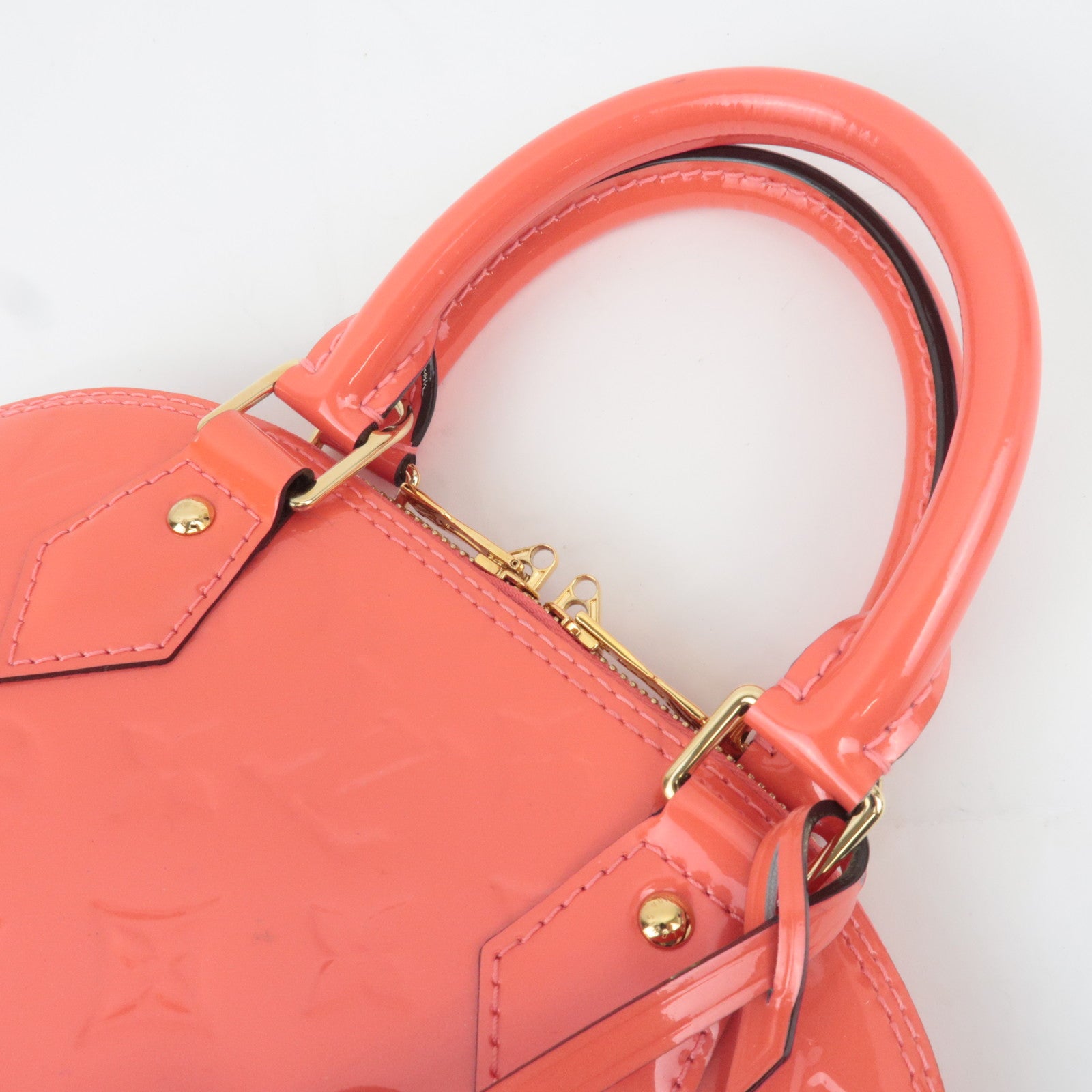 Louis Vuitton Monogram Vernis Alma BB Handbag M90259