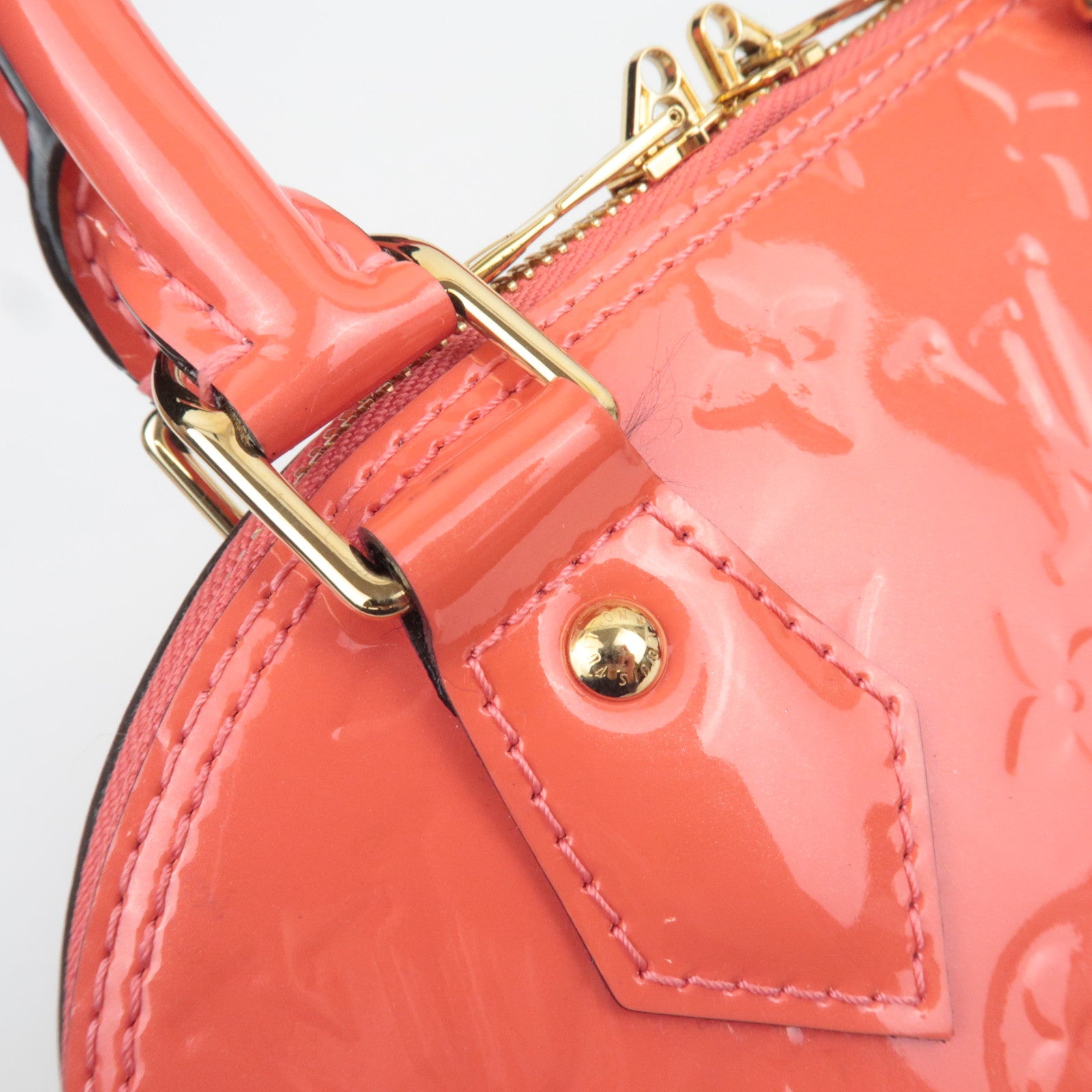 Louis Vuitton Monogram Vernis Alma BB Handbag M90259