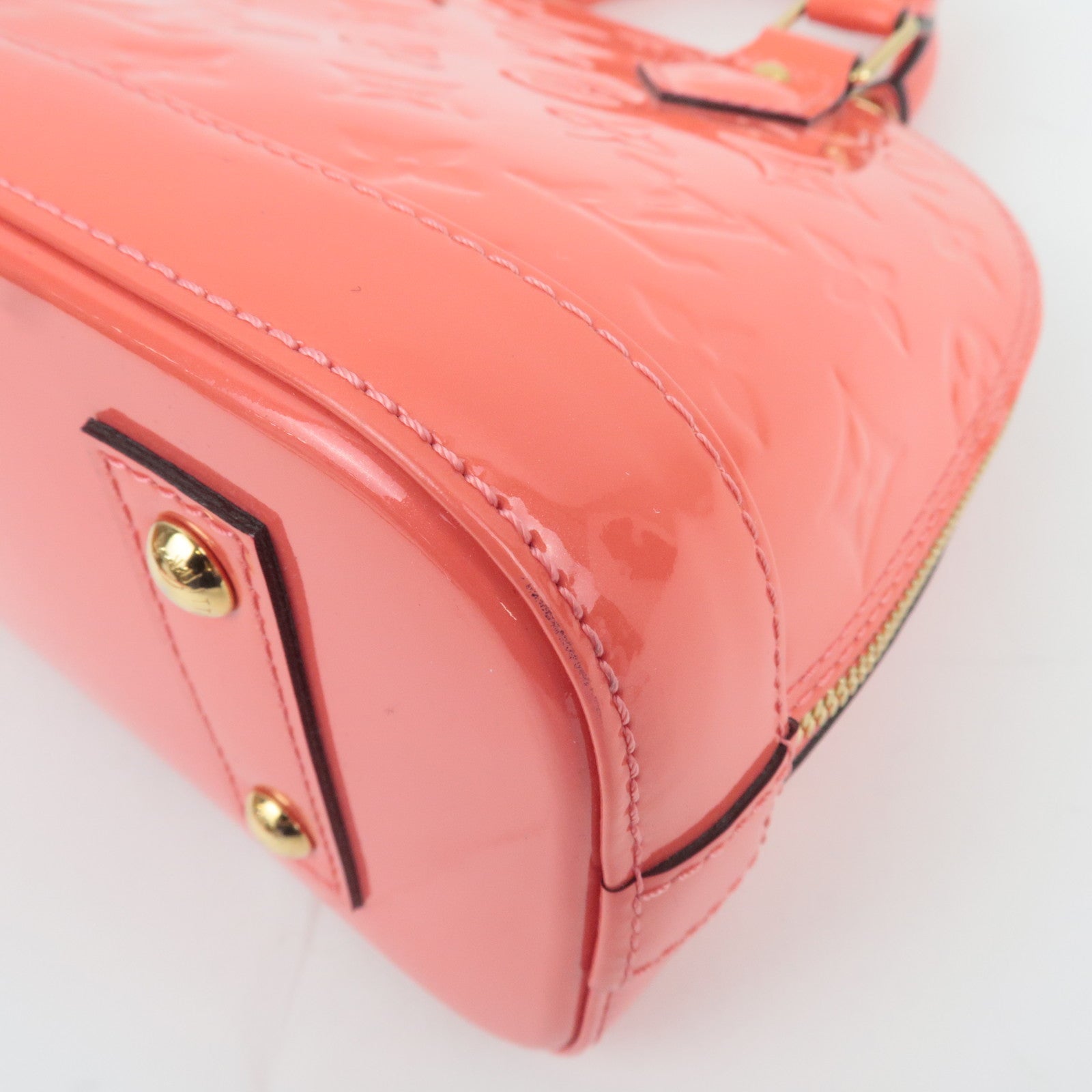 Louis Vuitton Monogram Vernis Alma BB Handbag M90259