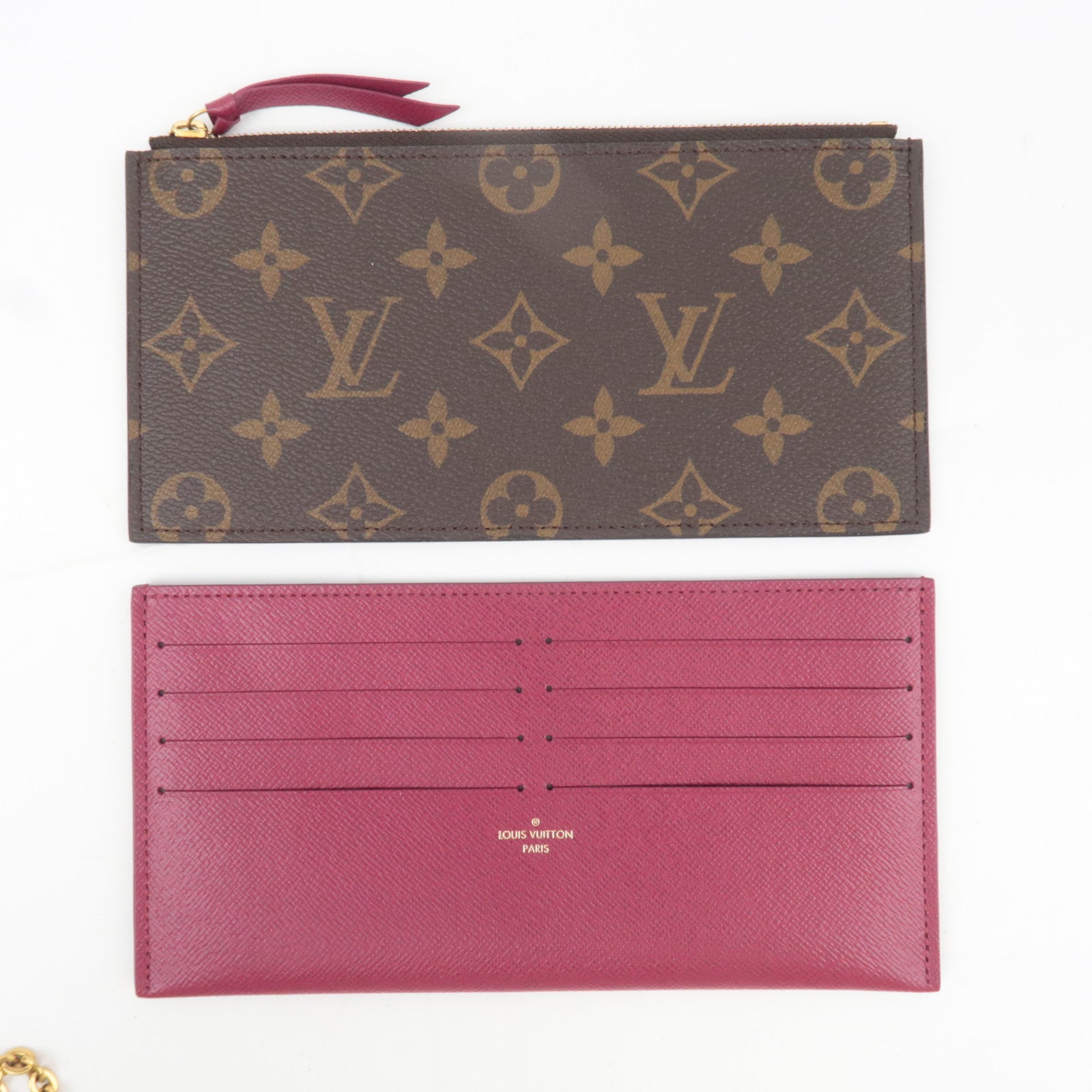Louis Vuitton Monogram Pochette Felicie Shoulder Bag Fuchsia M81896