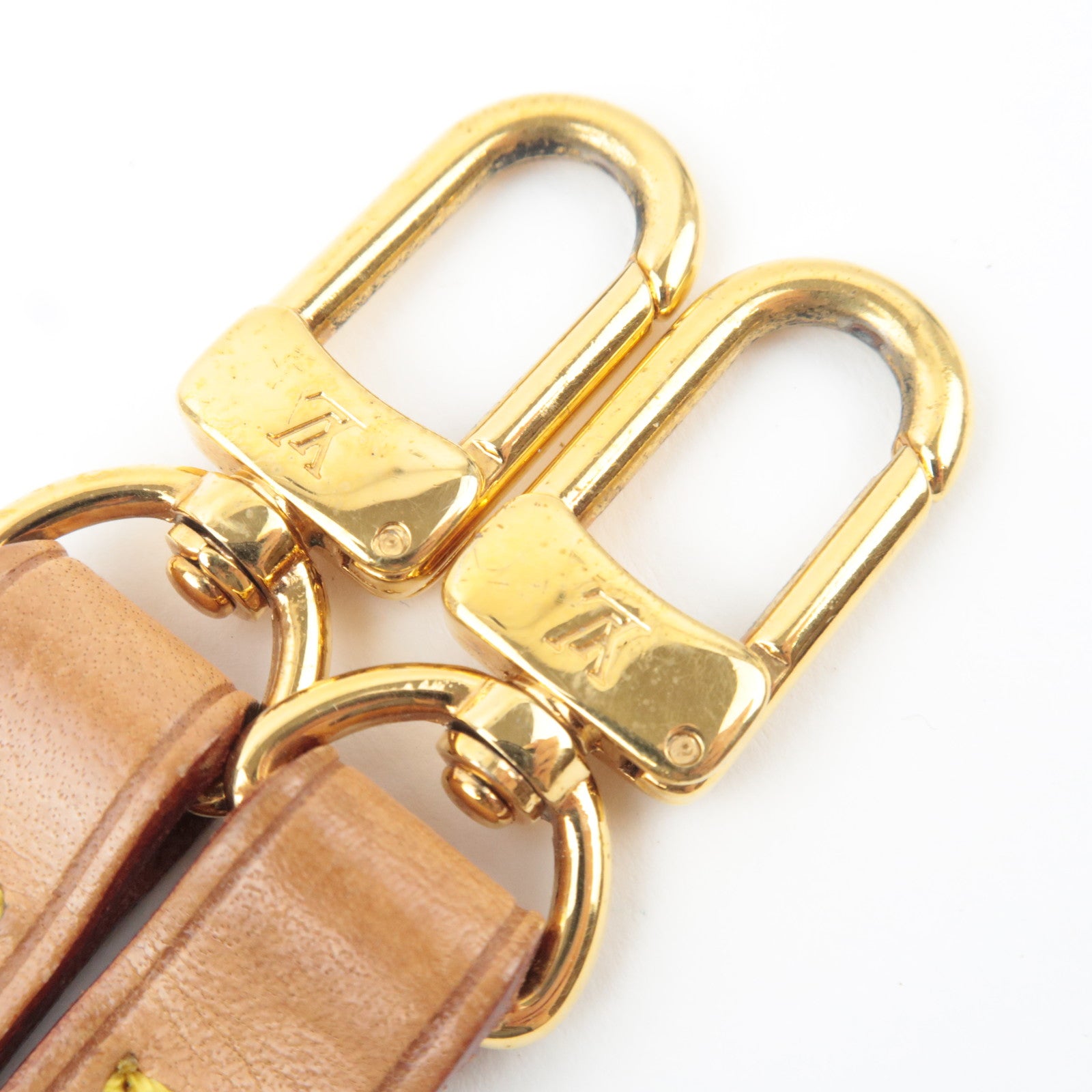 Louis Vuitton Leather Shoulder Strap Length 120cm Width 1.2cm J00145
