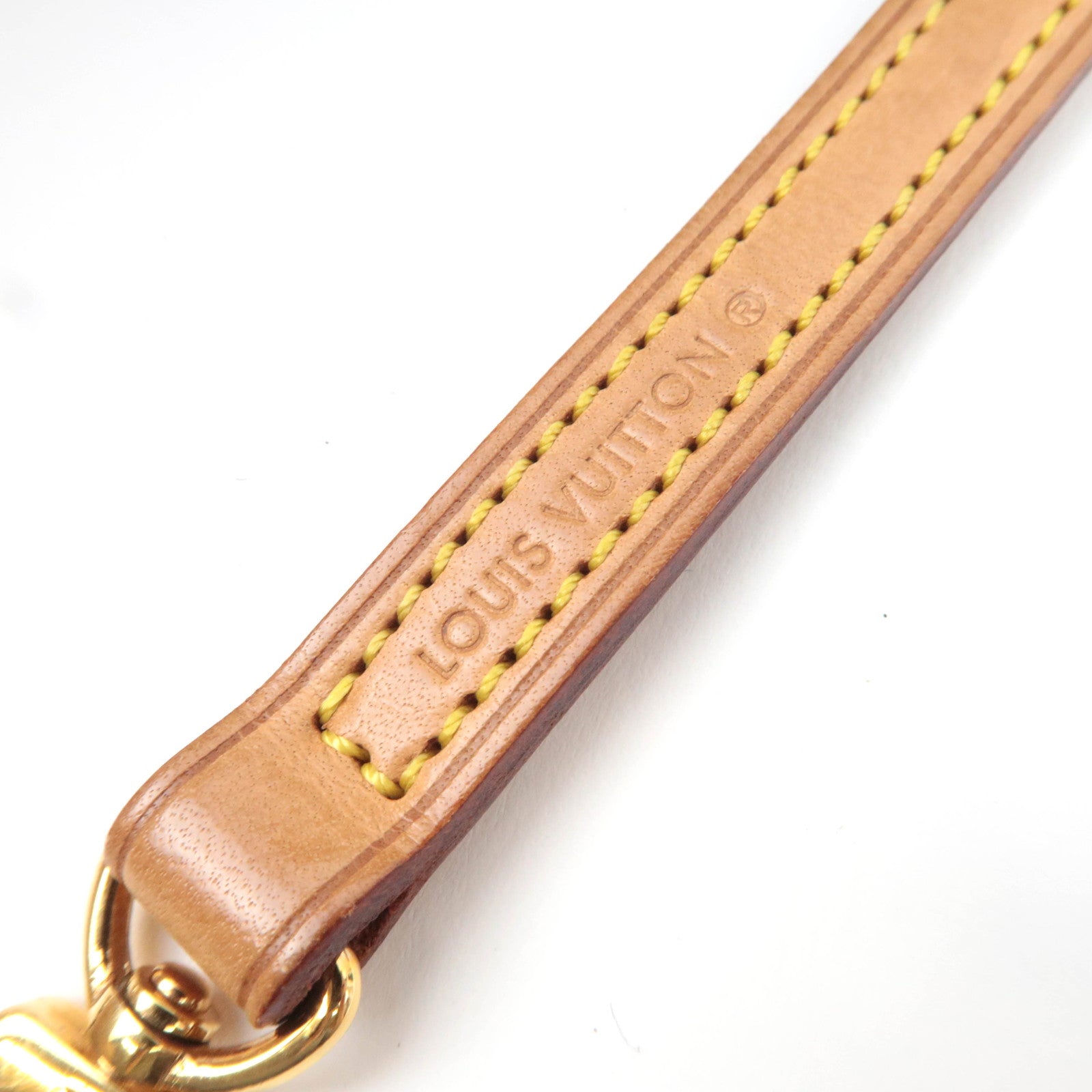 Louis Vuitton Leather Shoulder Strap Length 120cm Width 1.2cm J00145
