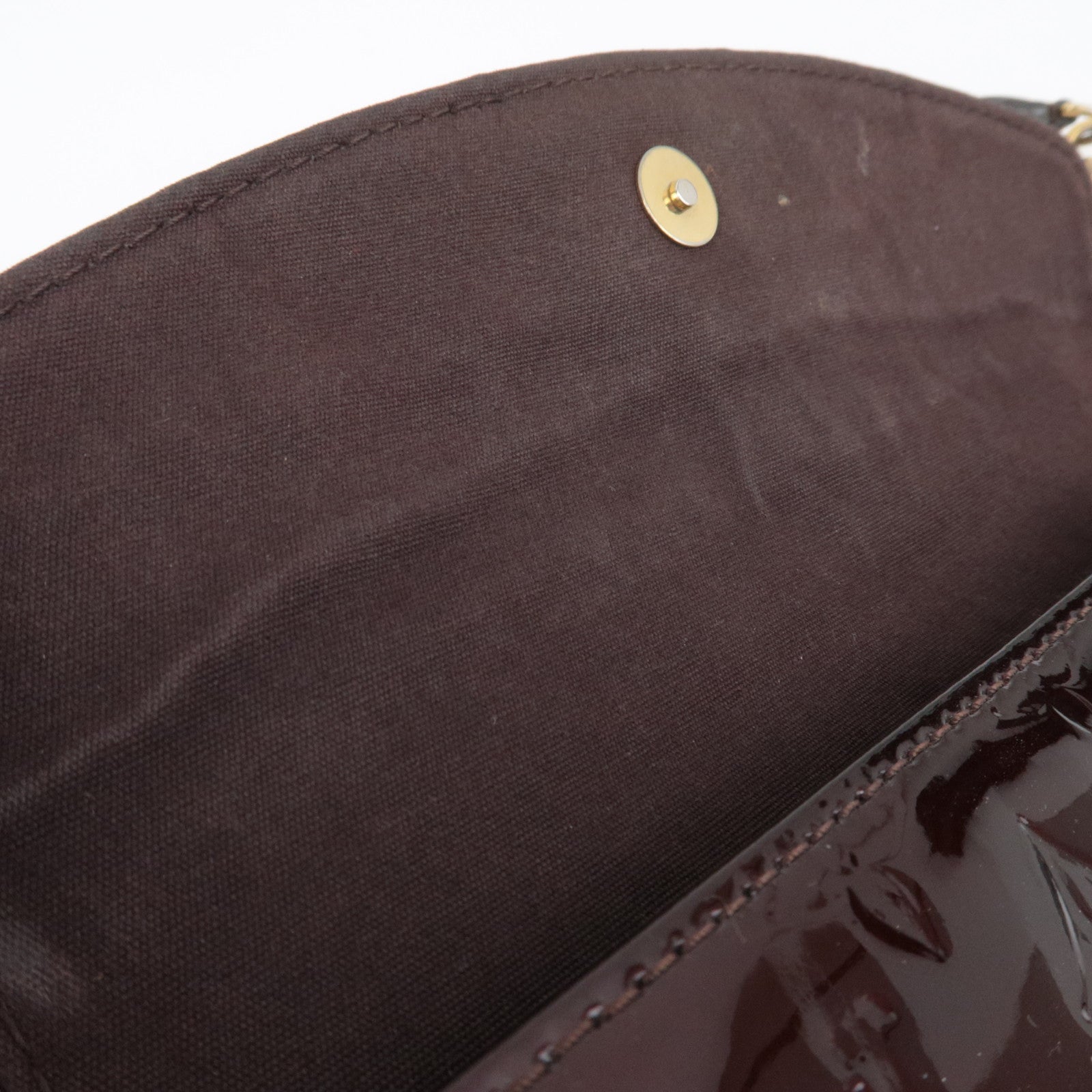Louis Vuitton Monogram Vernis Sunset Boulevard Handbag Amarant M93542