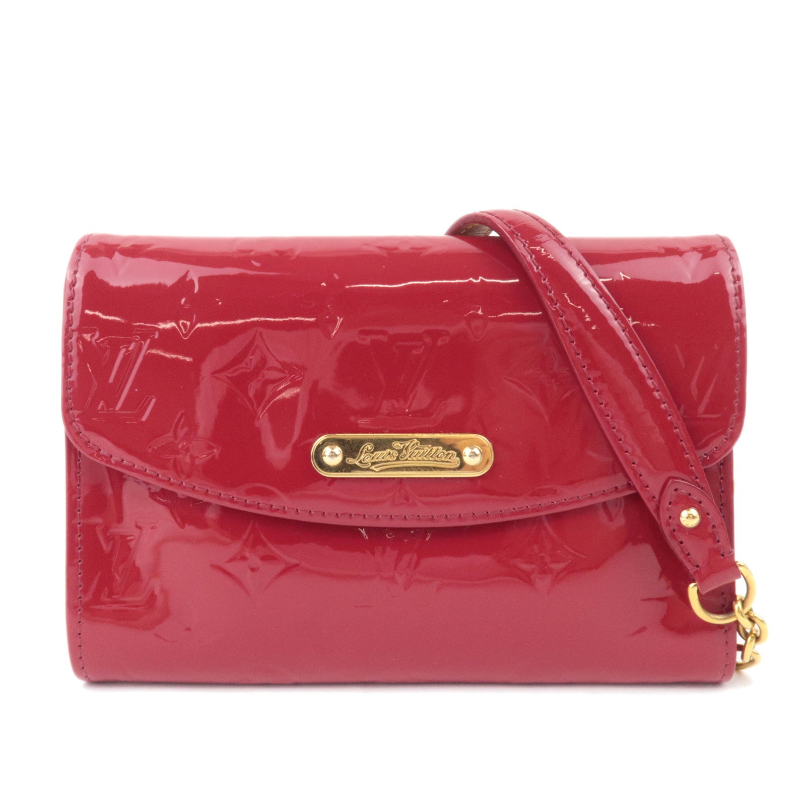 Louis Vuitton Monogram Vernis Belle Aile Shoulder Bag Pomme D'Amour M9361489503