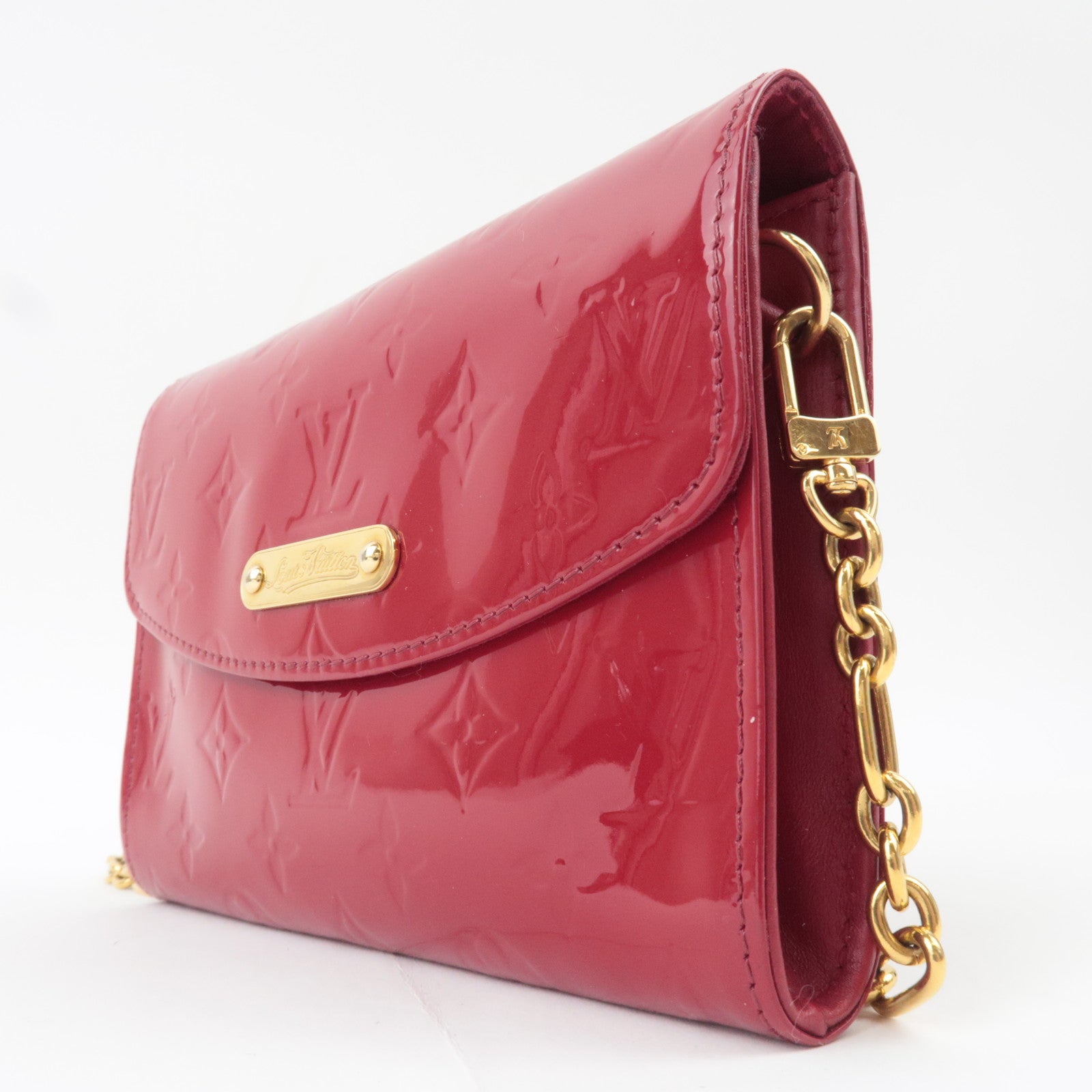 Louis Vuitton Monogram Vernis Belle Aile Shoulder Bag Pomme D'Amour M93614