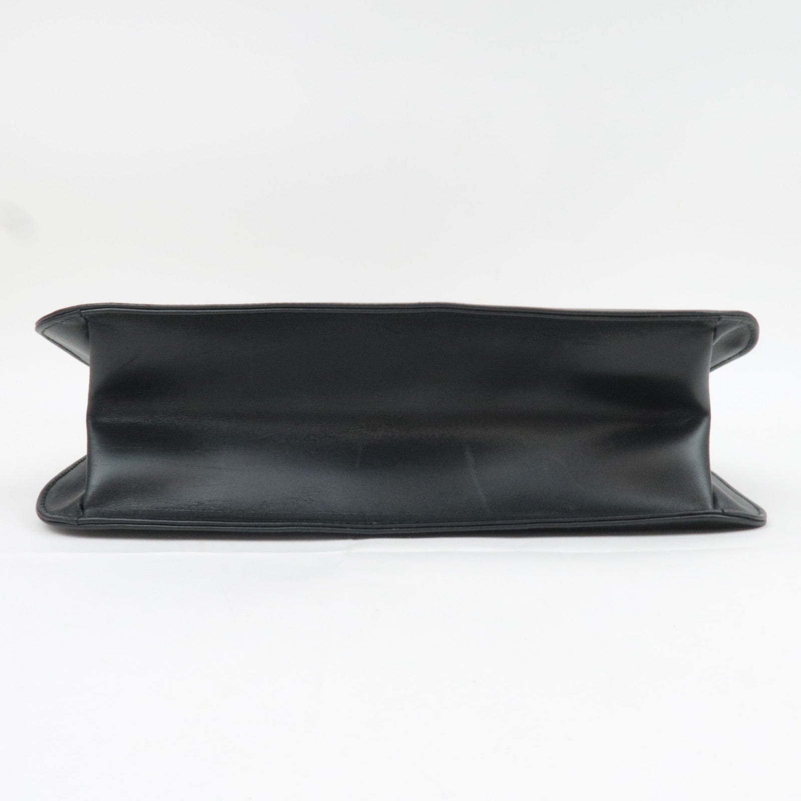 GUCCI Leather Shoulder Bag Black 001.3167
