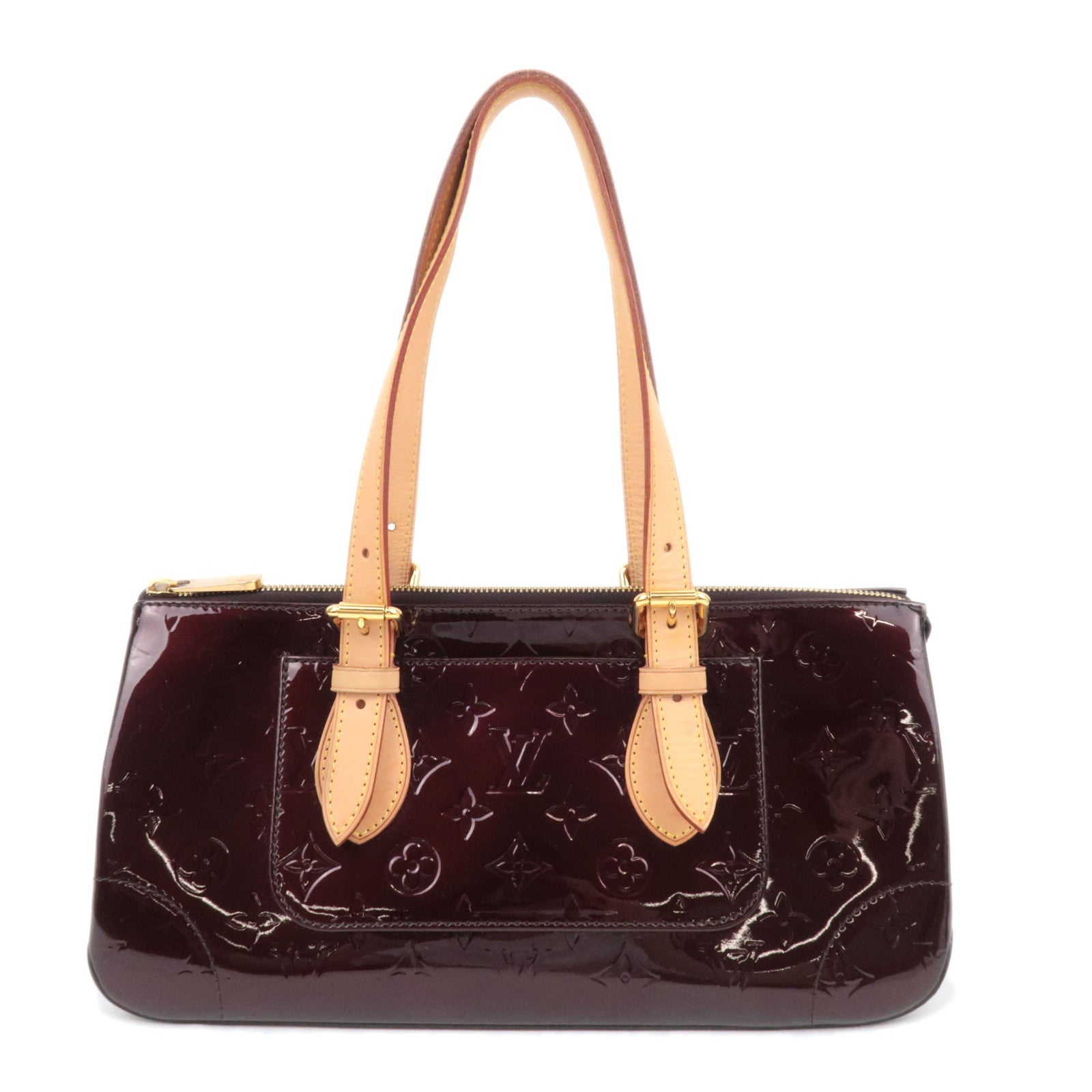 Louis Vuitton Monogram Vernis Rosewood Avenue Shoulder Bag Amarante M9351089509