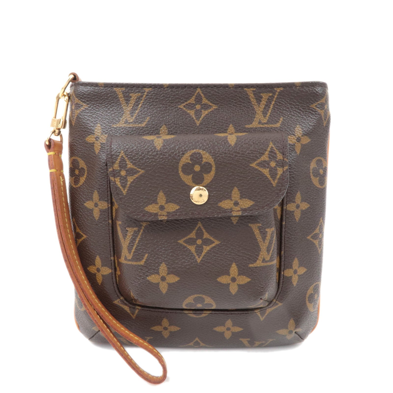 Louis Vuitton Monogram Partition Wristlet Bag M5190189544