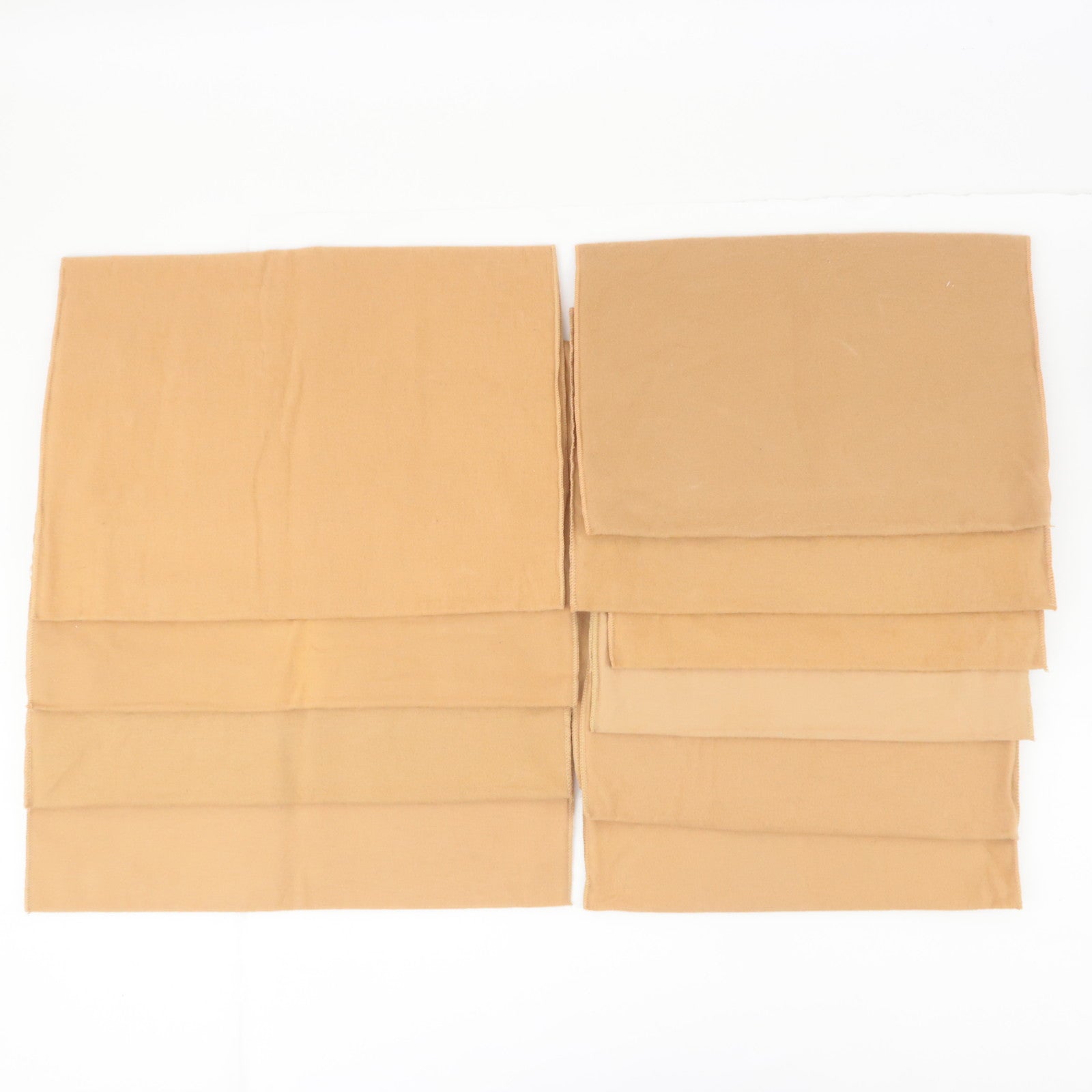 Louis Vuitton Set of 10 Cotton Dust Bag Beige