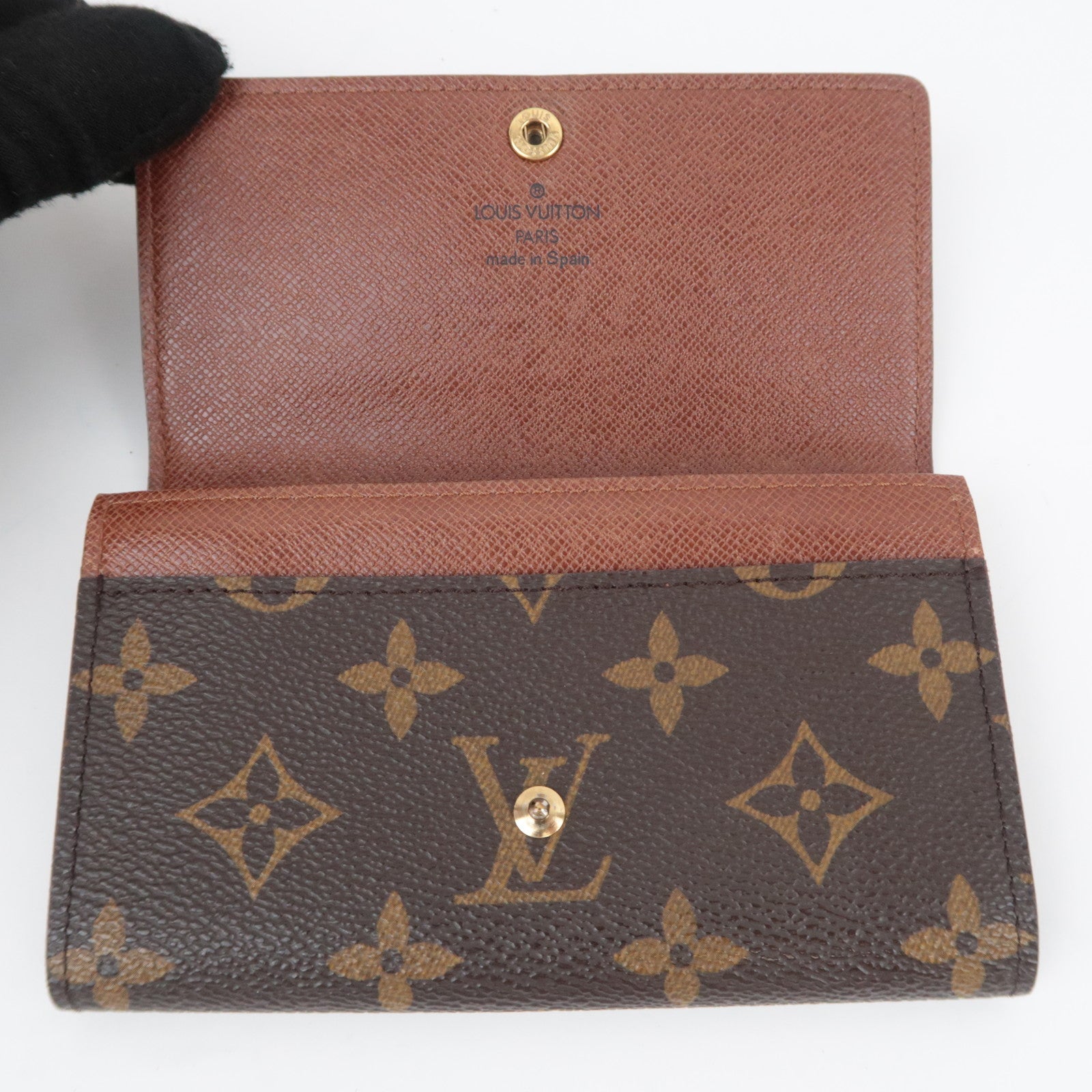 Louis Vuitton Monogram Porte Monnaie Zip Wallet M61735