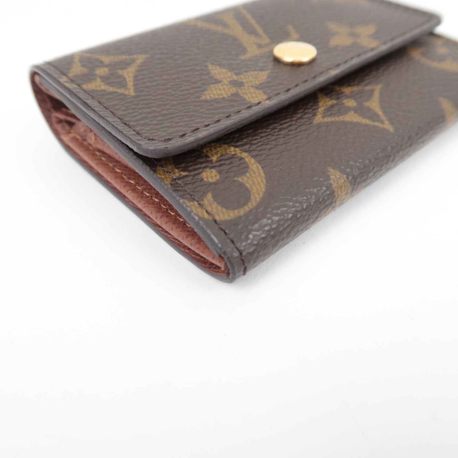 Louis Vuitton Monogram Porte Monnaie Plat Coin Purse M61930