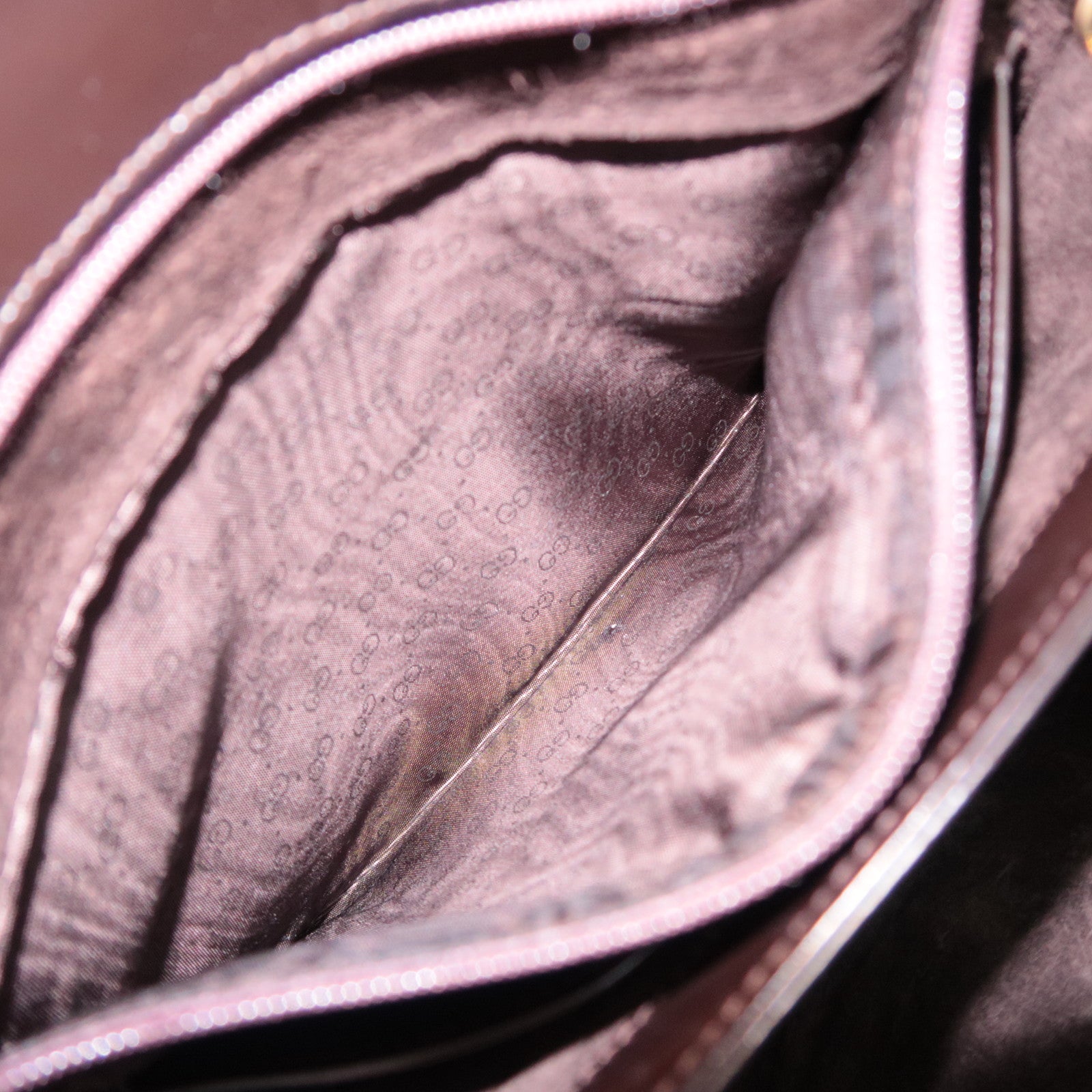 GUCCI Old Gucci Leather Handbag Brown 000.904.1080