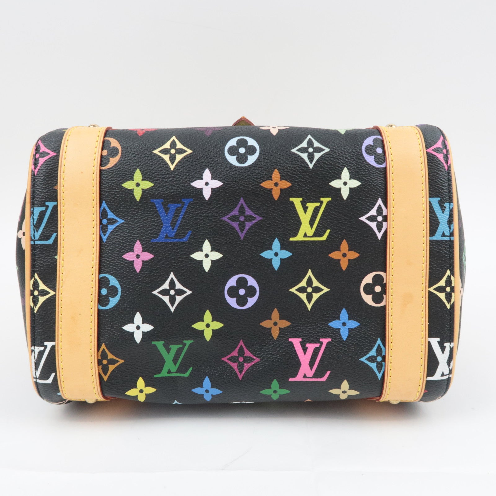 Louis Vuitton Monogram Multicolor Murakami Priscilla Handbag Noir M40097